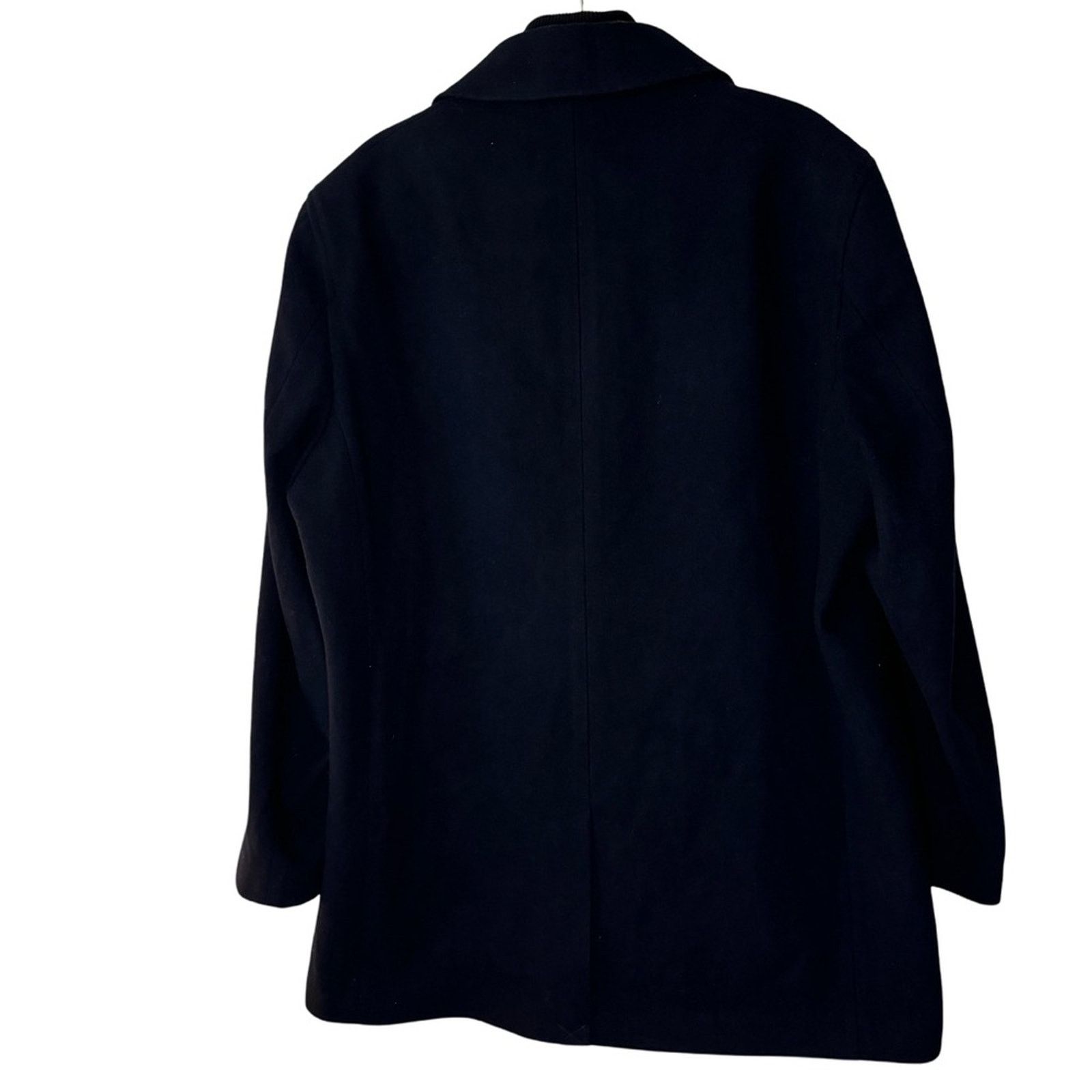 Cole Haan Cole Haan Wool Plush Car Coat - Navy Size XL Size US XL / EU 56 / 4 - 8 Thumbnail