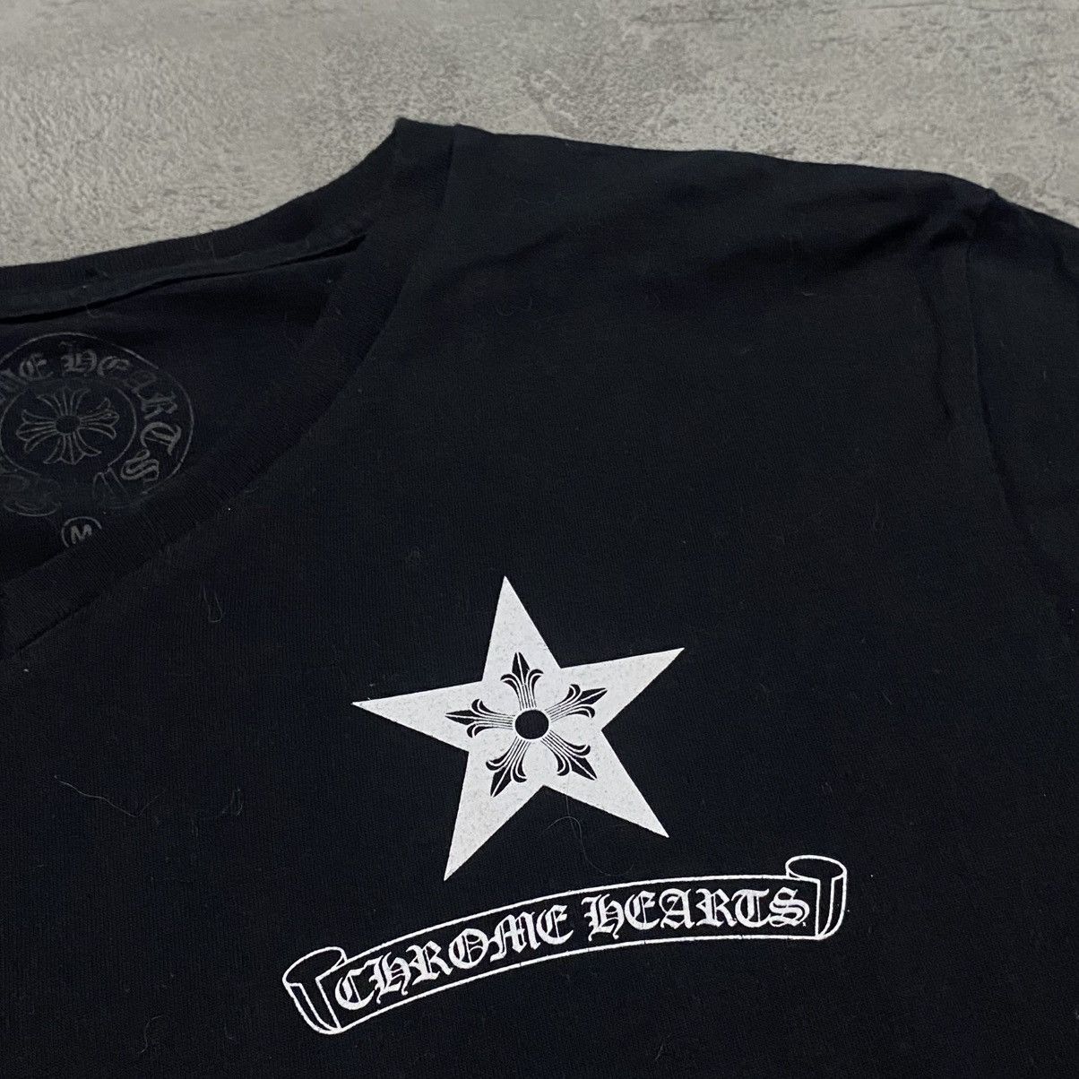 Chrome Hearts Chrome Hearts Back Logo V Neck Size US M / EU 48-50 / 2 - 5 Thumbnail