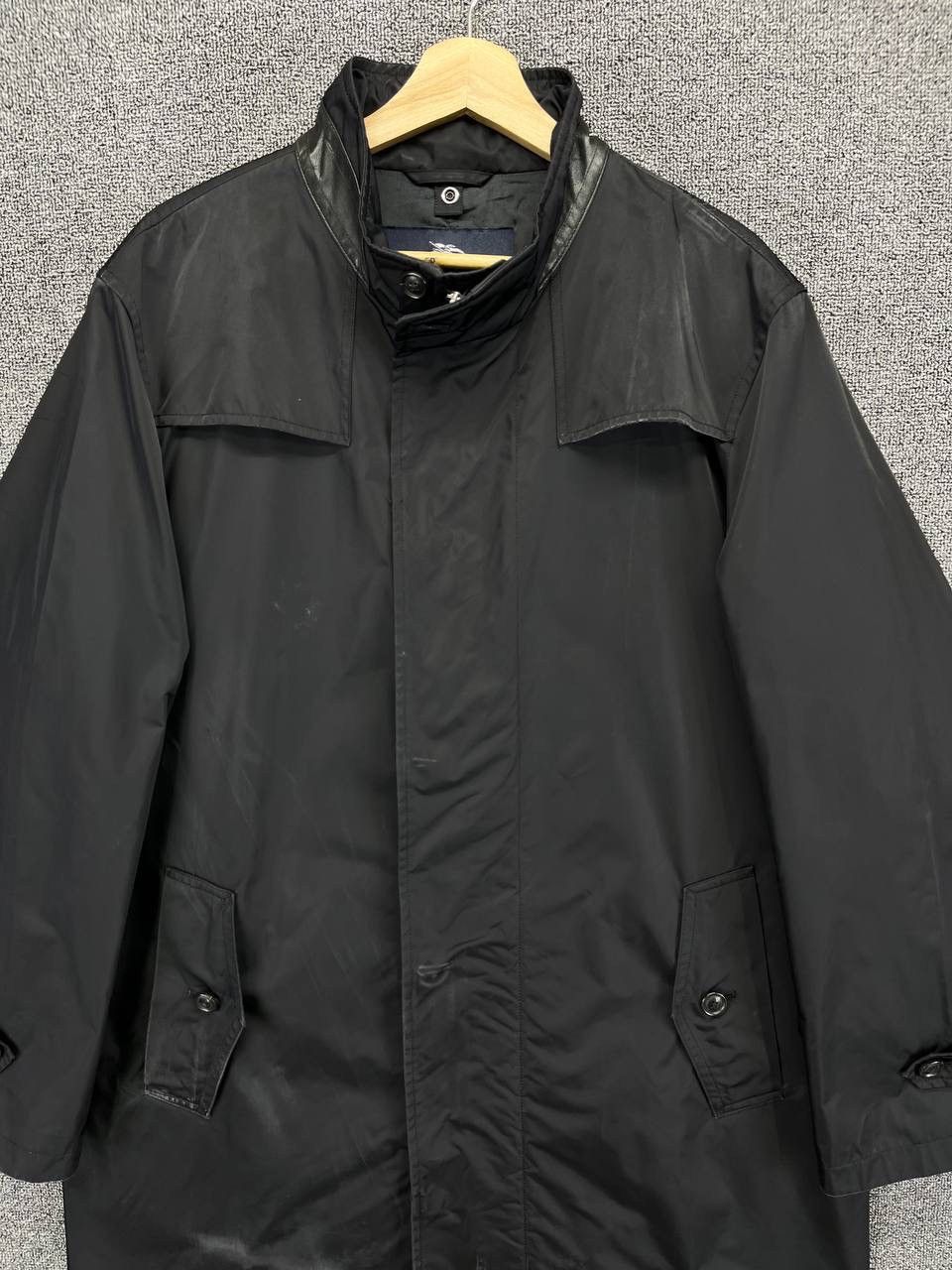 Burberry Vintage Burberry London Trashed Long Jacket Size US L / EU 52-54 / 3 - 3 Thumbnail