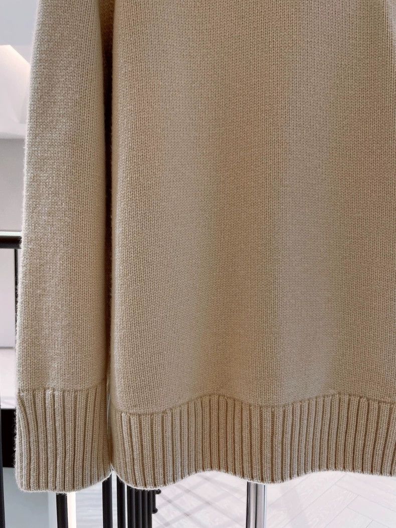 Loro Piana LORO PIANA Light milk yellow baby cashmere hooded sweater Size XS / US 0-2 / IT 36-38 - 5 Thumbnail