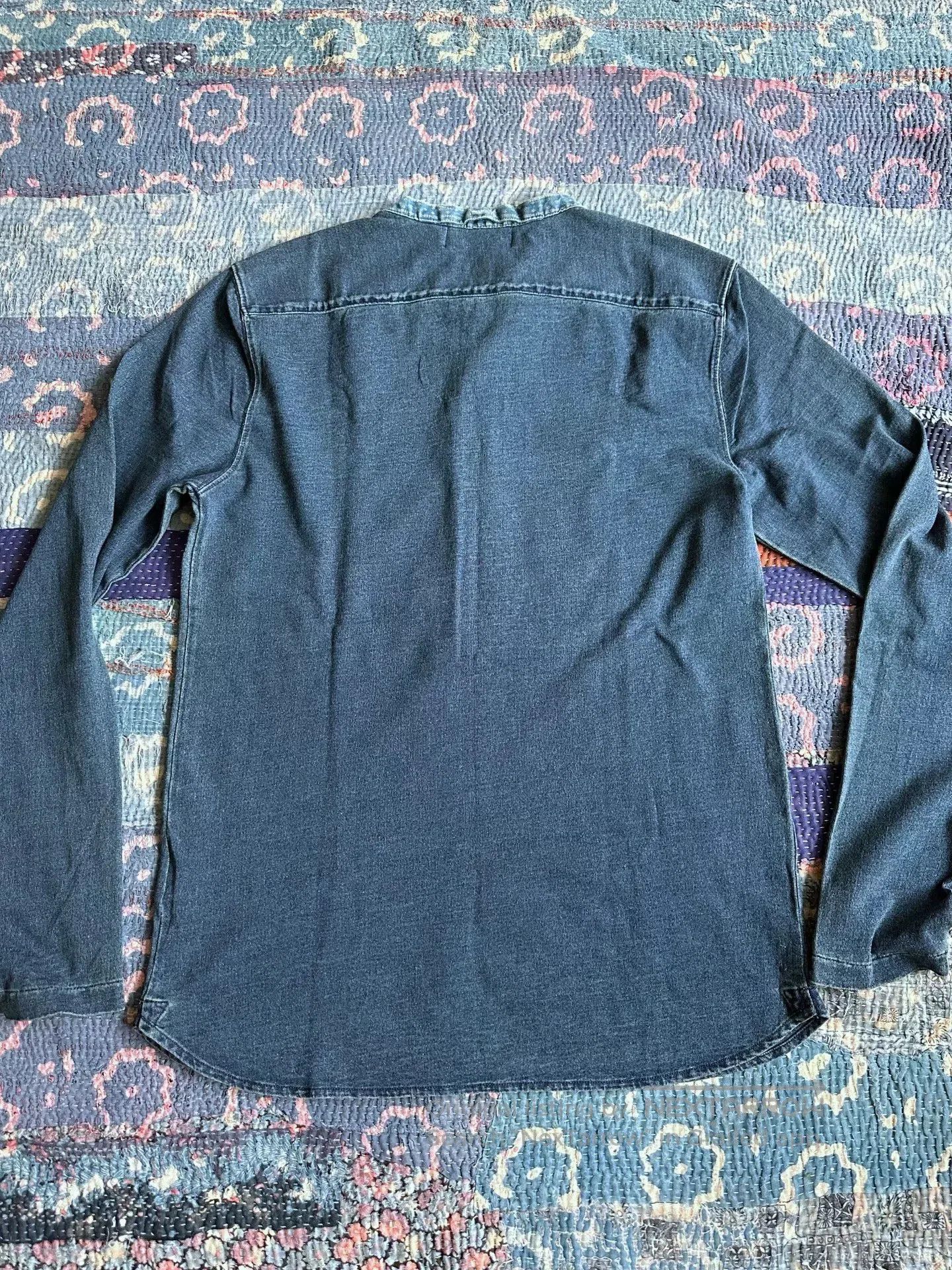 RRL Ralph Lauren rrl indigo dye striped t. Size US S / EU 44-46 / 1 - 2 Thumbnail