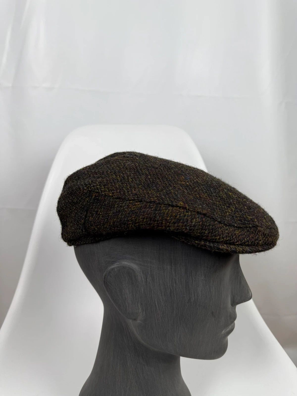 Harris Tweed Harris Tweed Glen Appin Wool Handwoven Flat Cap size S Size ONE SIZE - 3 Thumbnail