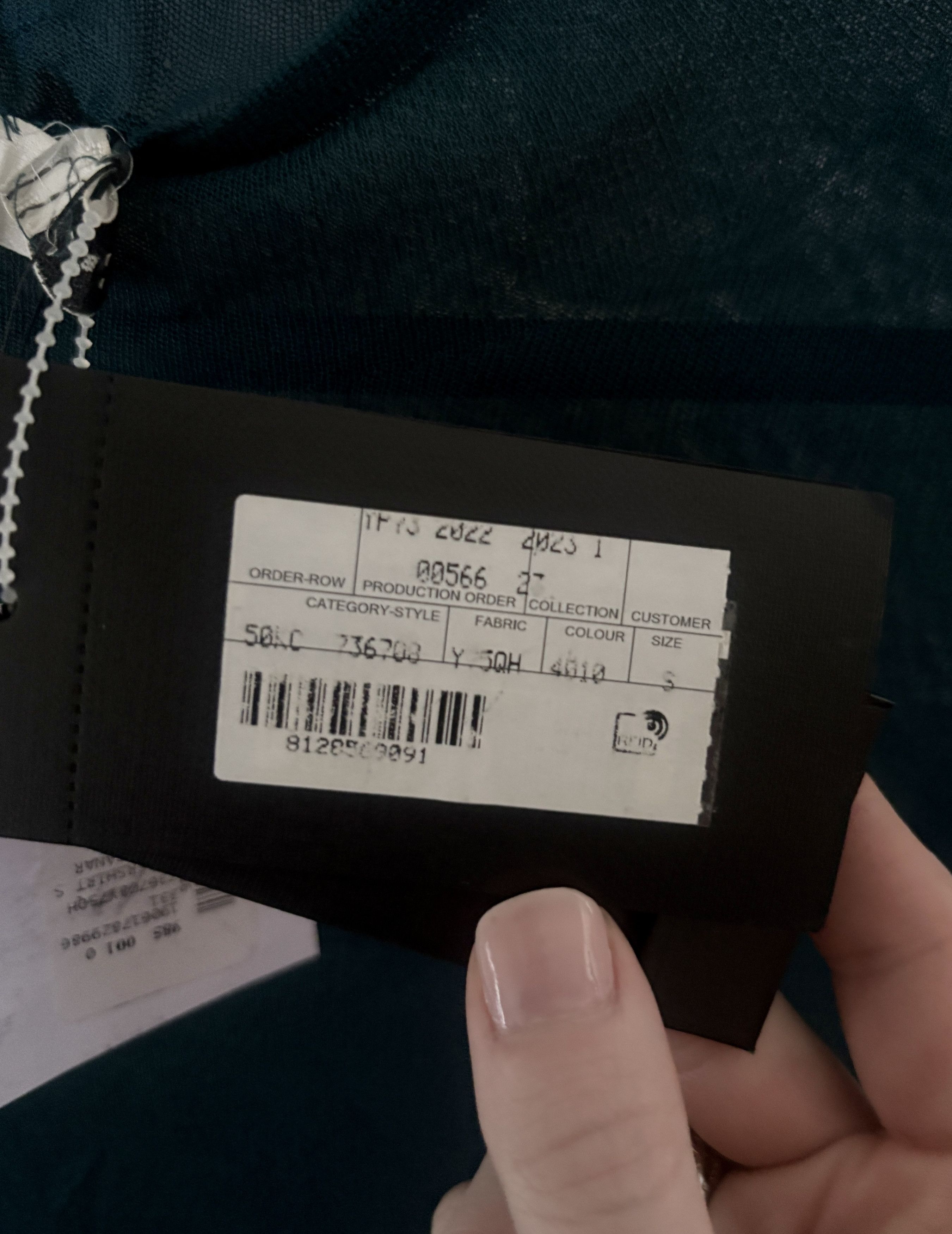 Saint Laurent Paris BNWT Saint Laurent Women's “Second Skin” Sheer Silk Top Size S / US 4 / IT 40 - 8 Thumbnail