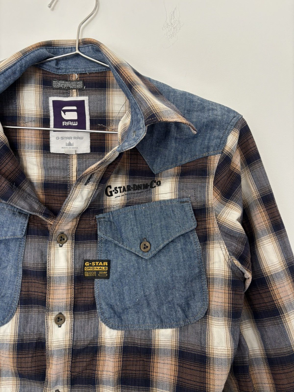 G-Star G STAR BUTTON UP SHIRT Size US S / EU 44-46 / 1 - 2 Thumbnail