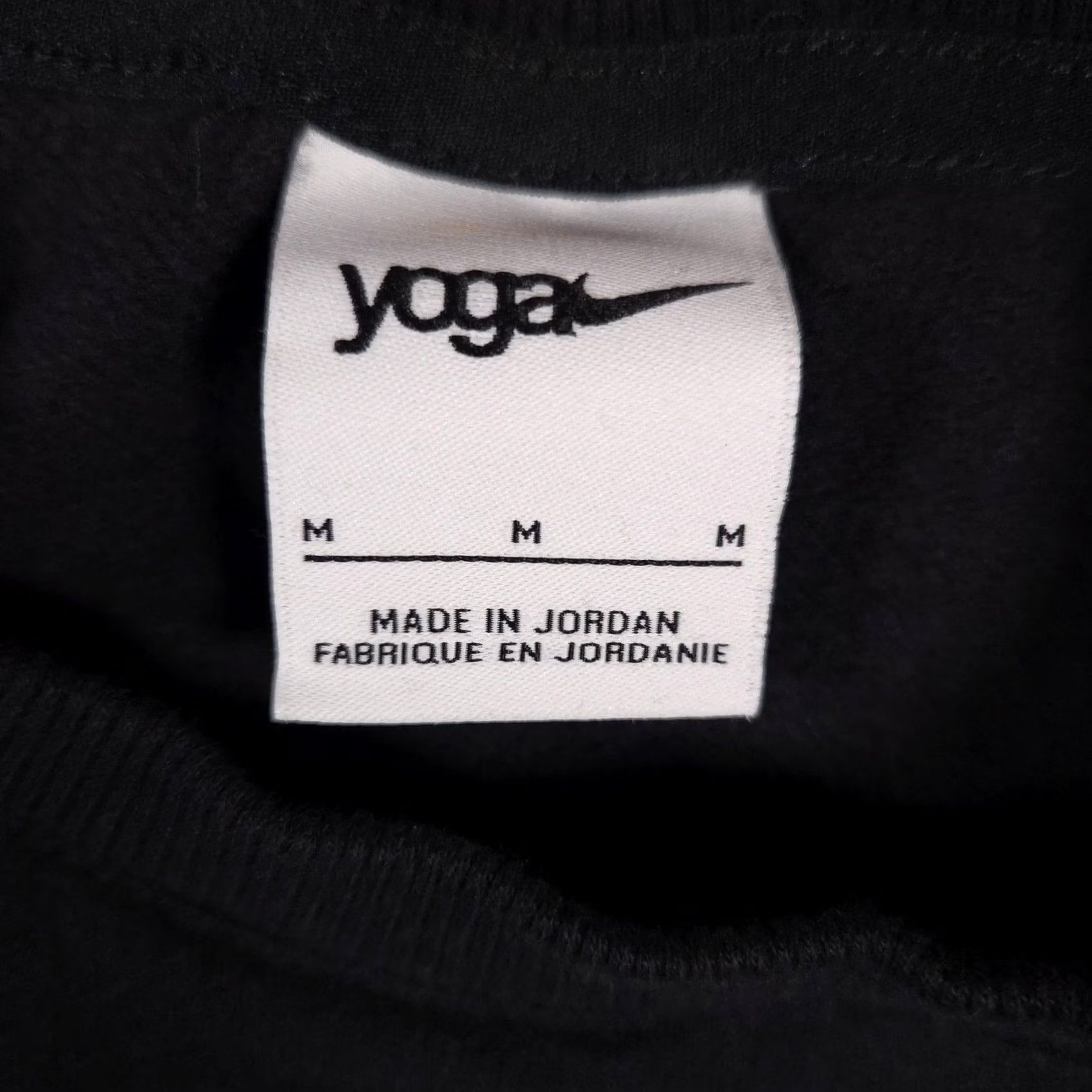 Nike Nike Yoga Sweater Womens Medium Black Long Sleeve Pullover Crewneck Athletic Top Size M / US 6-8 / IT 42-44 - 4 Thumbnail