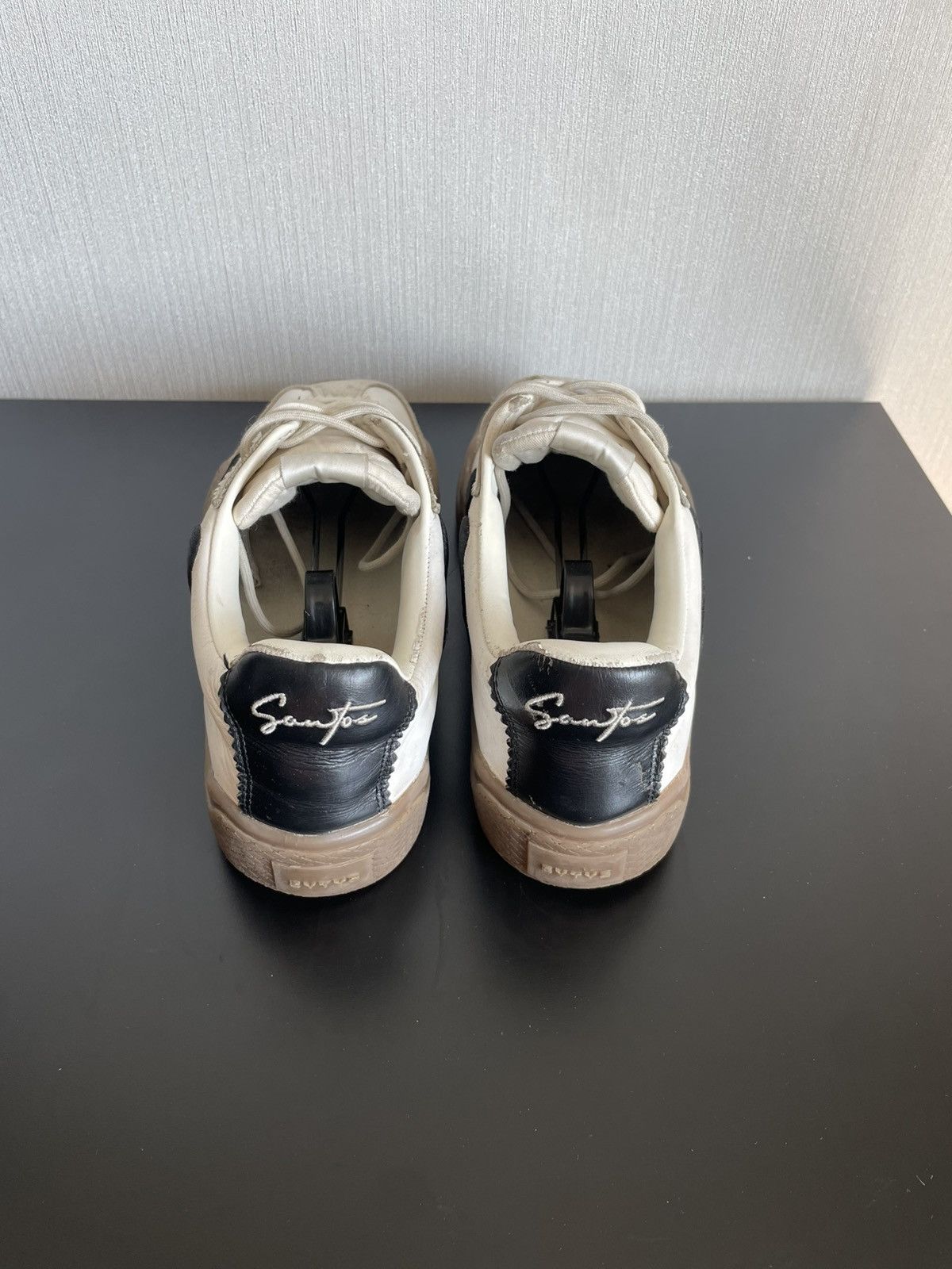 Eytys Eytys Santos Skate Shoes Sneakers Leather White Y2k Size US 10.5 / EU 43-44 - 6 Thumbnail