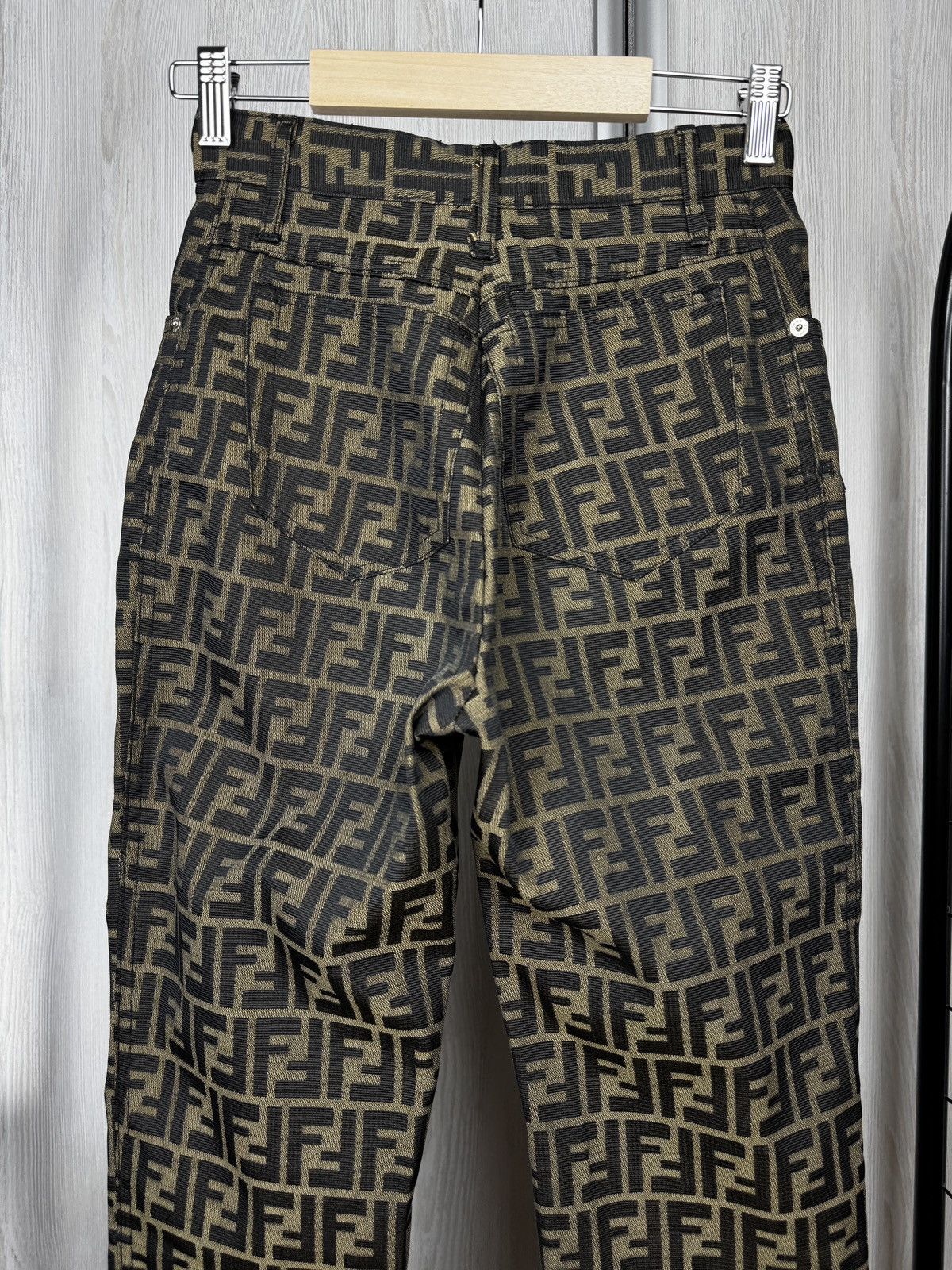 Fendi Fendi vintage Zucca FF monogram pants rare all over print Size 25" / US 0 / IT 36 - 7 Thumbnail