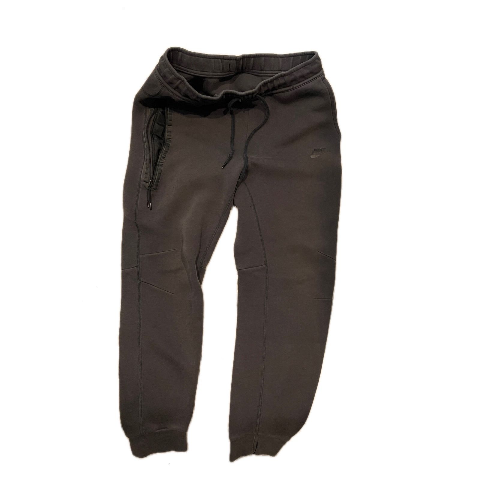 Nike Nike Black Zip Pocket Cuffed Ankle Sweatpants Mens Large Size US 36 / EU 52 - 1 Thumbnail