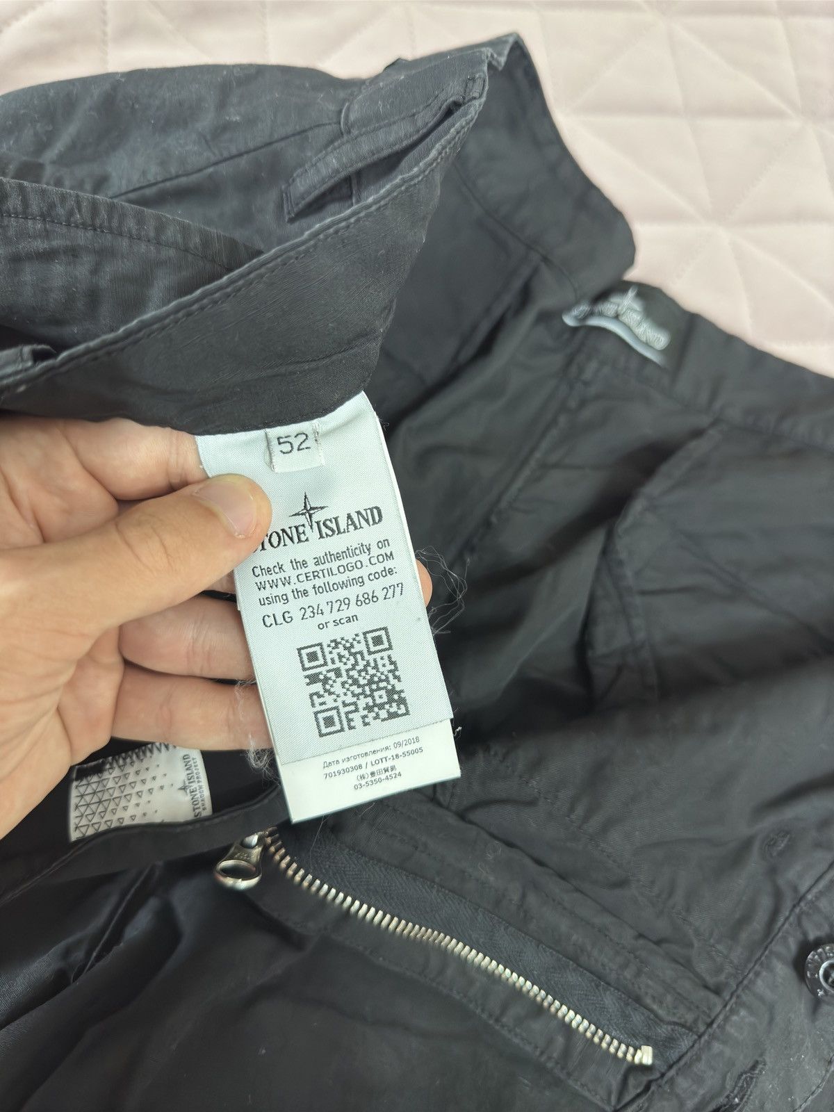 Stone Island × Vintage Stone Island Shadow Project Cargo Pants Size US 34 / EU 50 - 4 Thumbnail