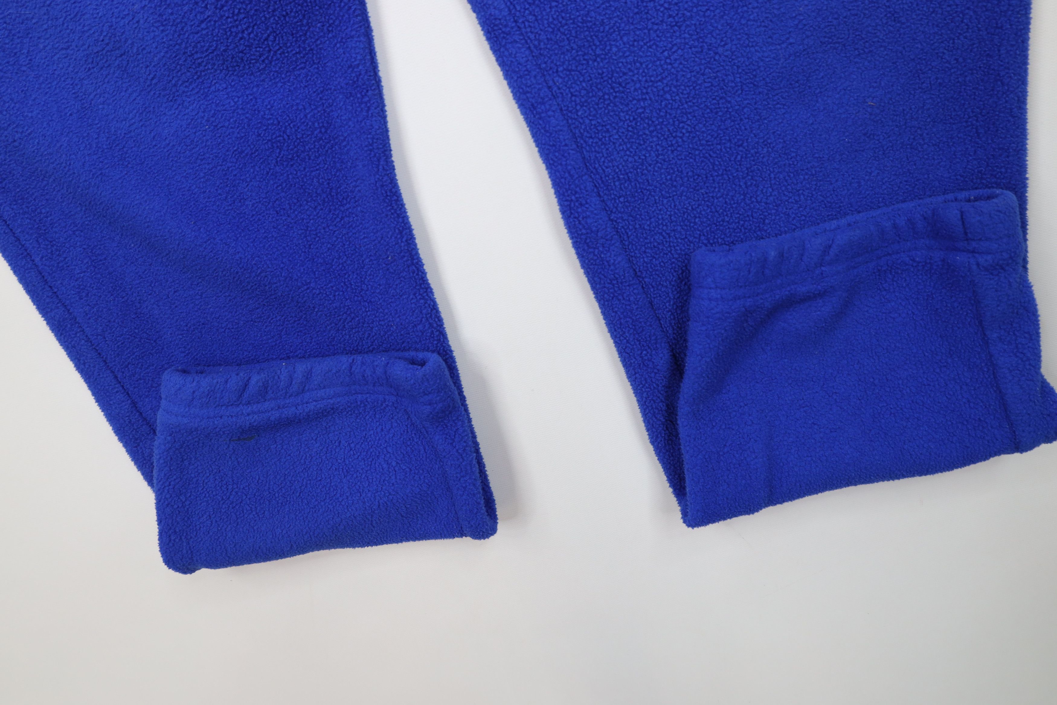 Lands' End Vintage 90s Lands End Polartec Fleece Sweatpants Blue USA Size 36" / US 14 / IT 50 - 5 Thumbnail
