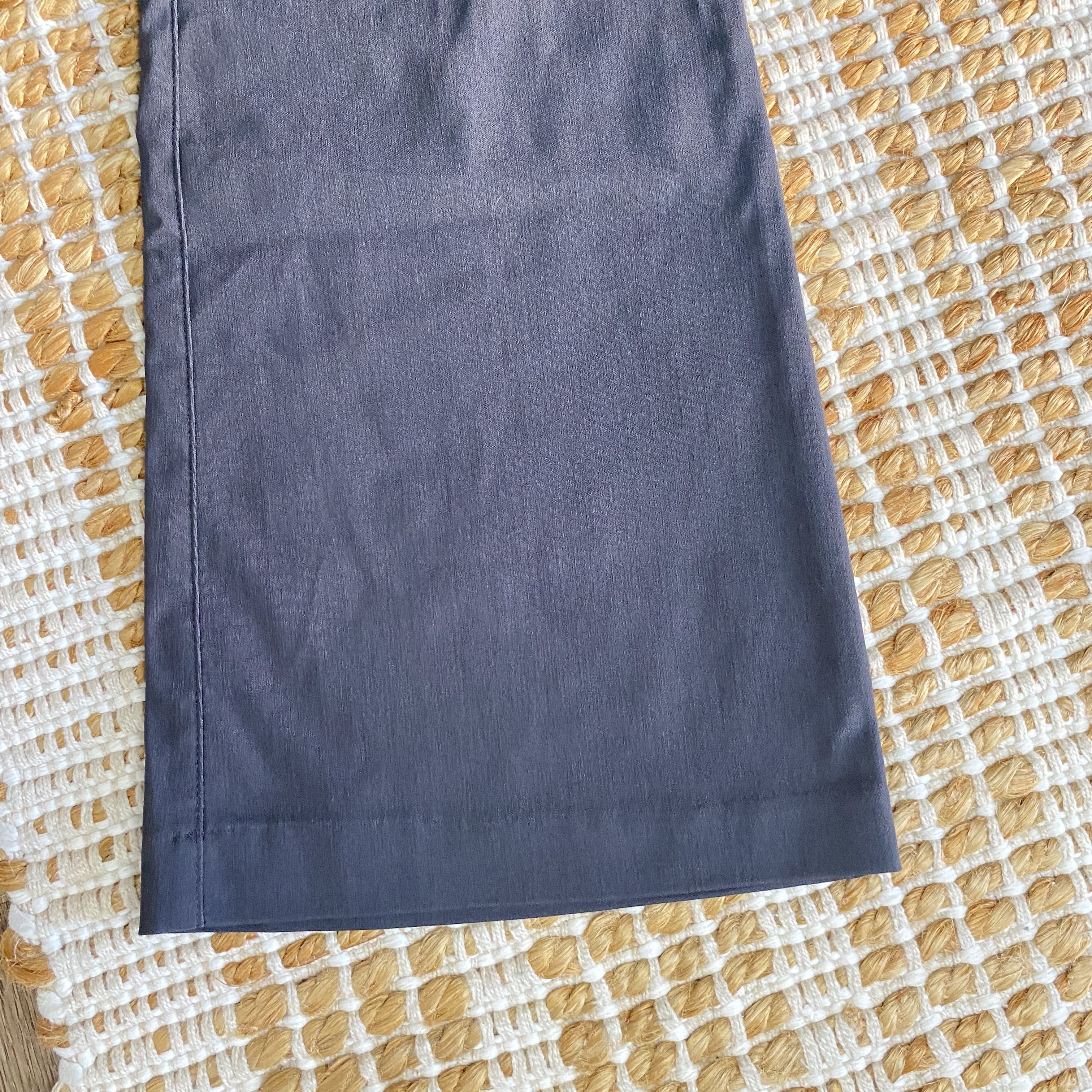 Bershka Bershka Grey Flared Tailored Trousers Pants NWT Size 27" / US 4 / IT 40 - 6 Thumbnail