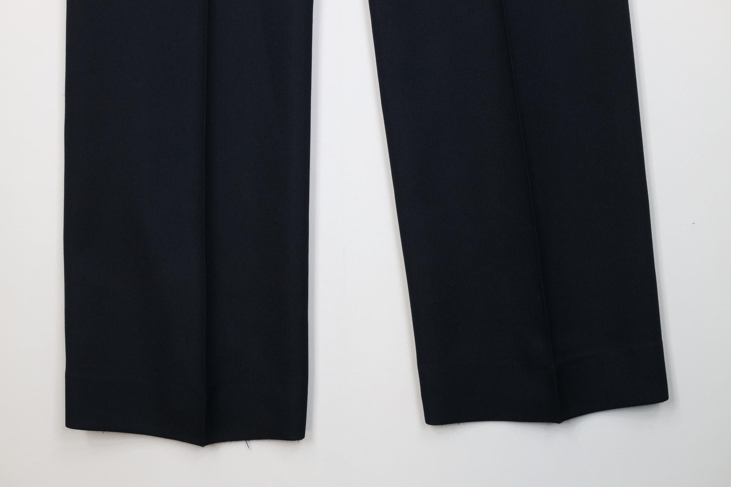 Vintage Vintage 70s Streetwear Flared Wide Leg Chino Pants Blue USA Size US 36 / EU 52 - 12 Thumbnail