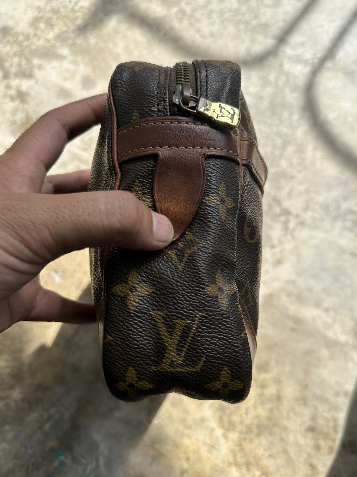 Louis Vuitton Vintage 1980 Louis Vuitton Compiegne 28 Clutch Bag (SL0946) Size ONE SIZE - 9 Thumbnail