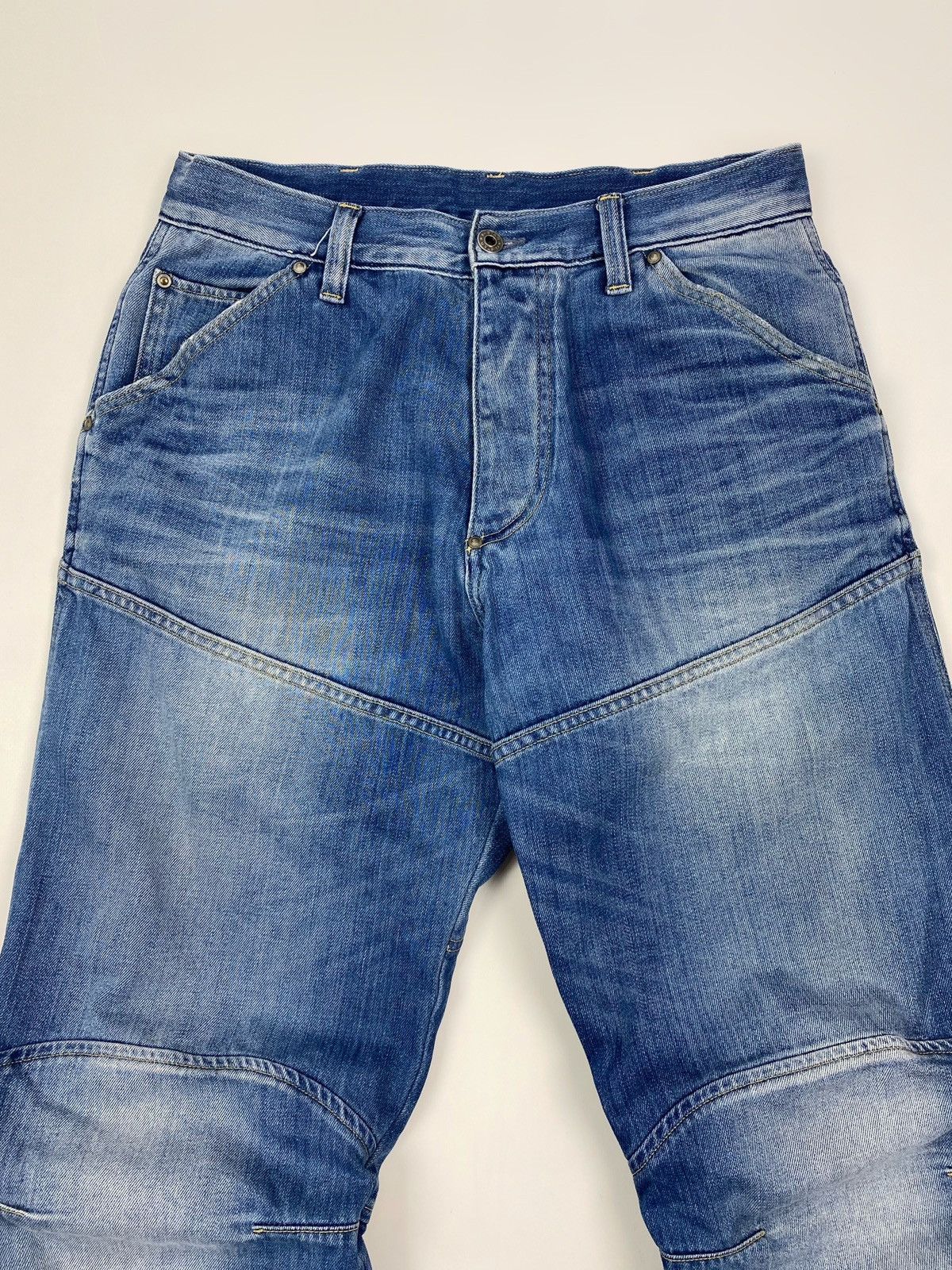 G-Star G-Star Raw 5620 Loose 3D Cut Washed Denim Pants 32X32 Size US 32 / EU 48 - 4 Thumbnail