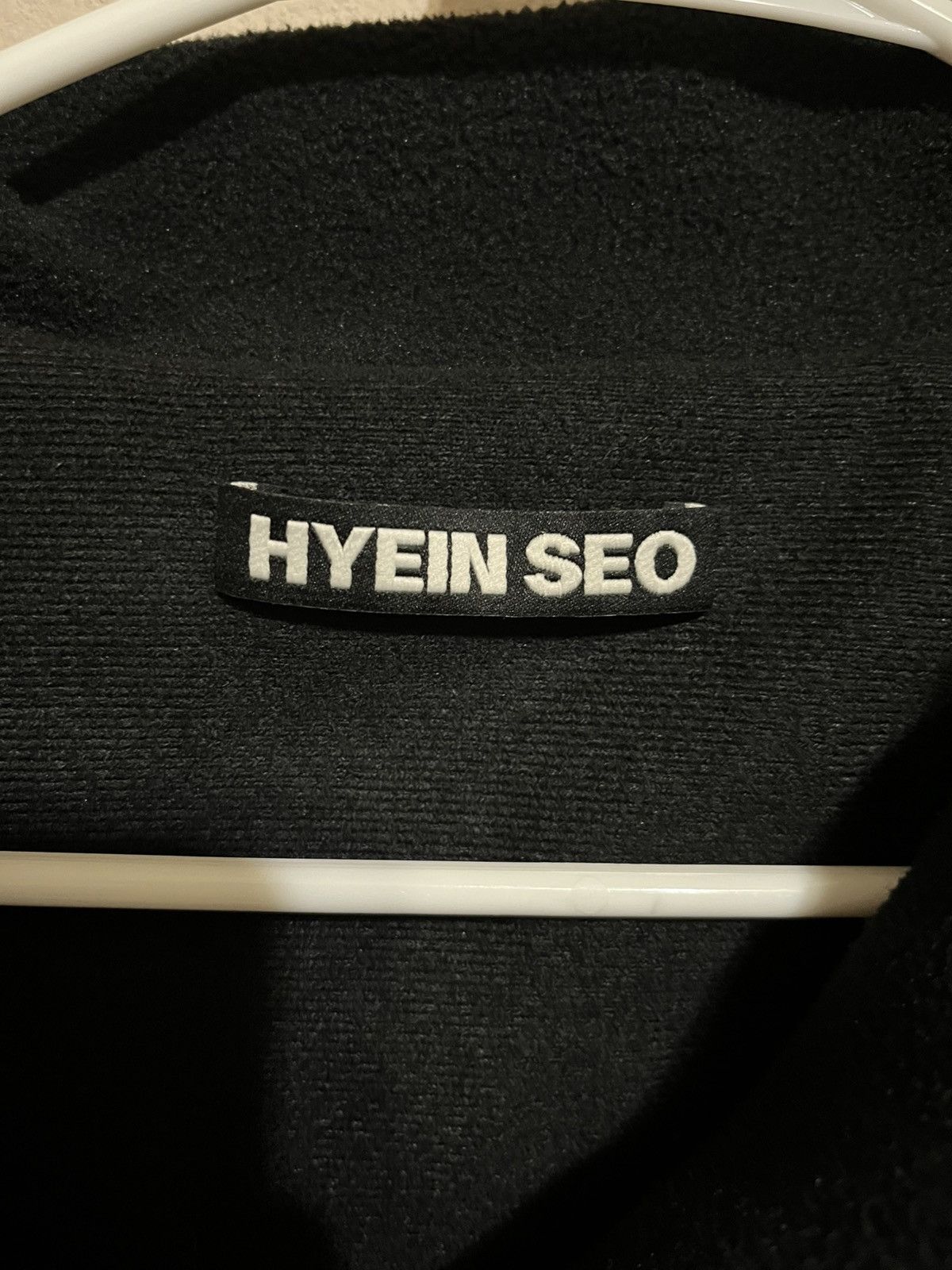 Hyein Seo Hyein Seo FW22 Paneled Fleece Jacket Size US XL / EU 56 / 4 - 6 Thumbnail