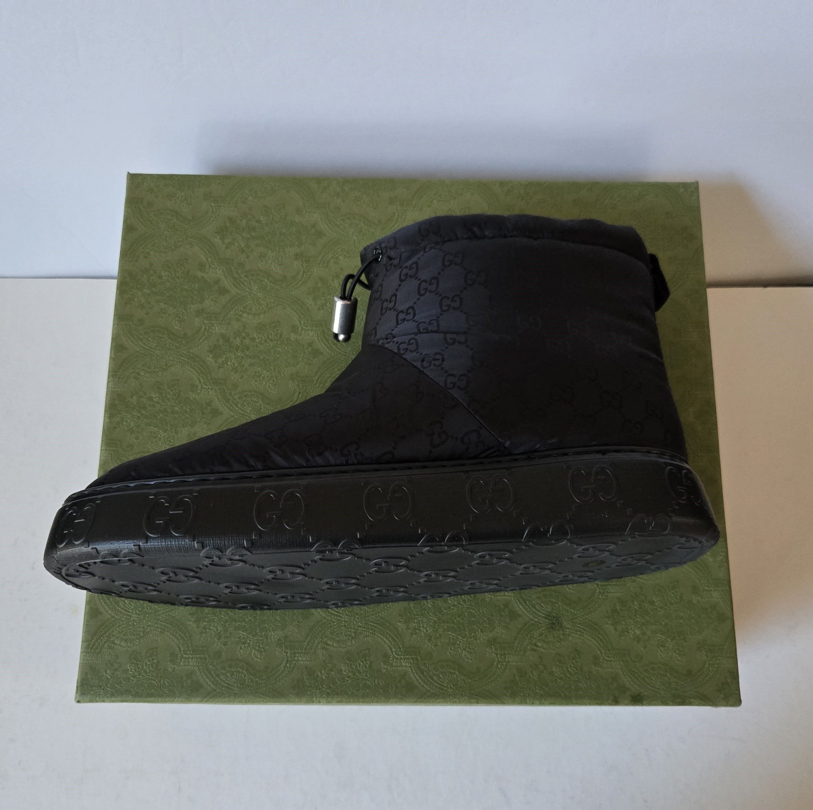 Gucci NIB Gucci GG nylon ankle boots- size G 10.5/ US 11.5 Size US 11.5 / EU 44-45 - 5 Thumbnail