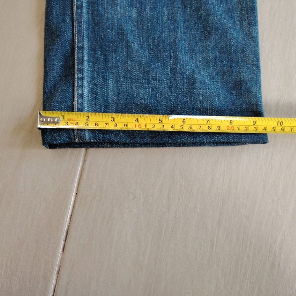 Wrangler Vintage Wrangler Blue Bell Selvedge Blue Denim Jeans M1112 Size US 33 - 20 Thumbnail