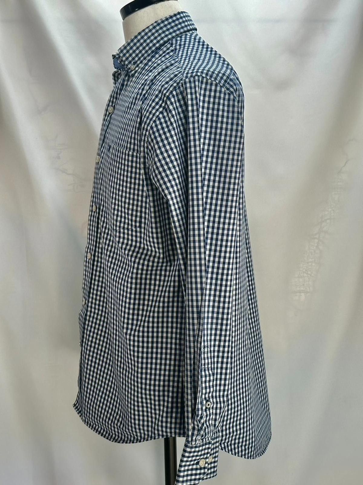 Izod Izod Checked Embroidered Button Down Shirt Blue Men's Medium Size US M / EU 48-50 / 2 - 2 Thumbnail