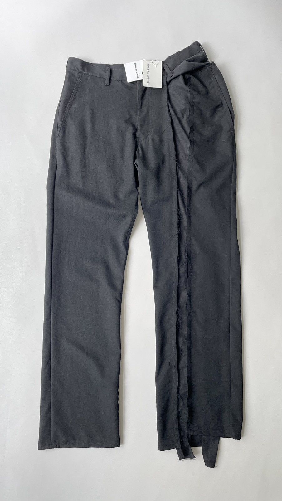 Comme des Garcons A/W 06 ‘Reworked’ Black Wool Trousers Size 26" / US 2 / IT 38 - 17 Thumbnail
