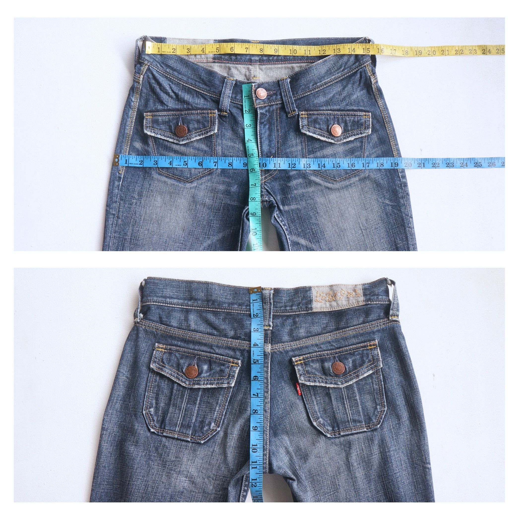 Levi's × Levi's Vintage Clothing Levi's C56 Women Bush Jeans Size 30" / US 8 / IT 44 - 8 Thumbnail