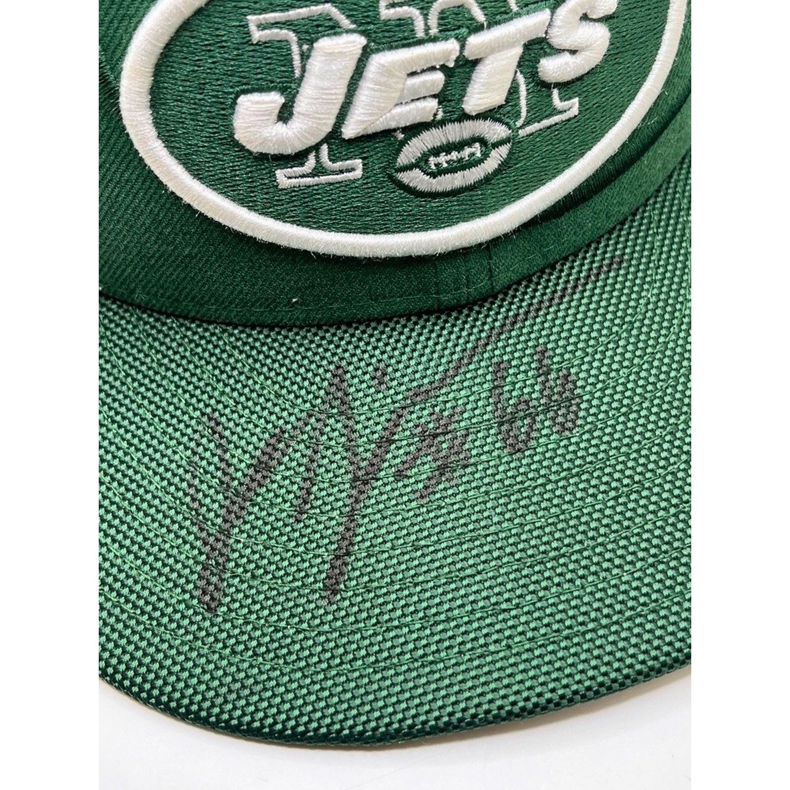 New Era New York Jets Joe Tippmann Signed 59FIFTY Fitted Hat 7 3/4 Size ONE SIZE - 8 Thumbnail