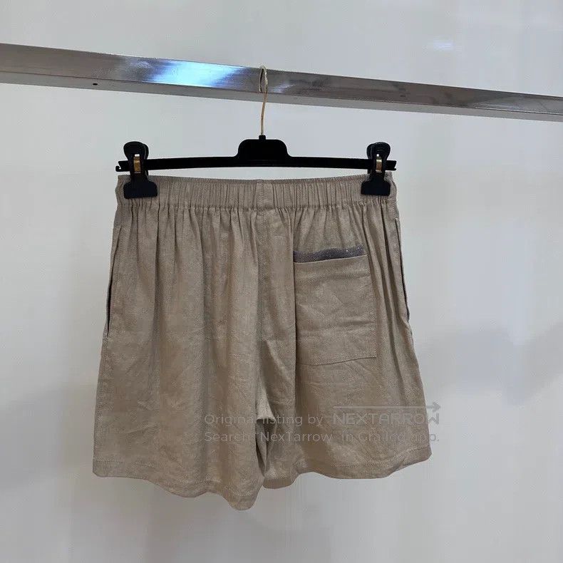 Brunello Cucinelli Brunello Cucinelli Linen Shorts Size 24" / US 00 / IT 34 - 4 Thumbnail