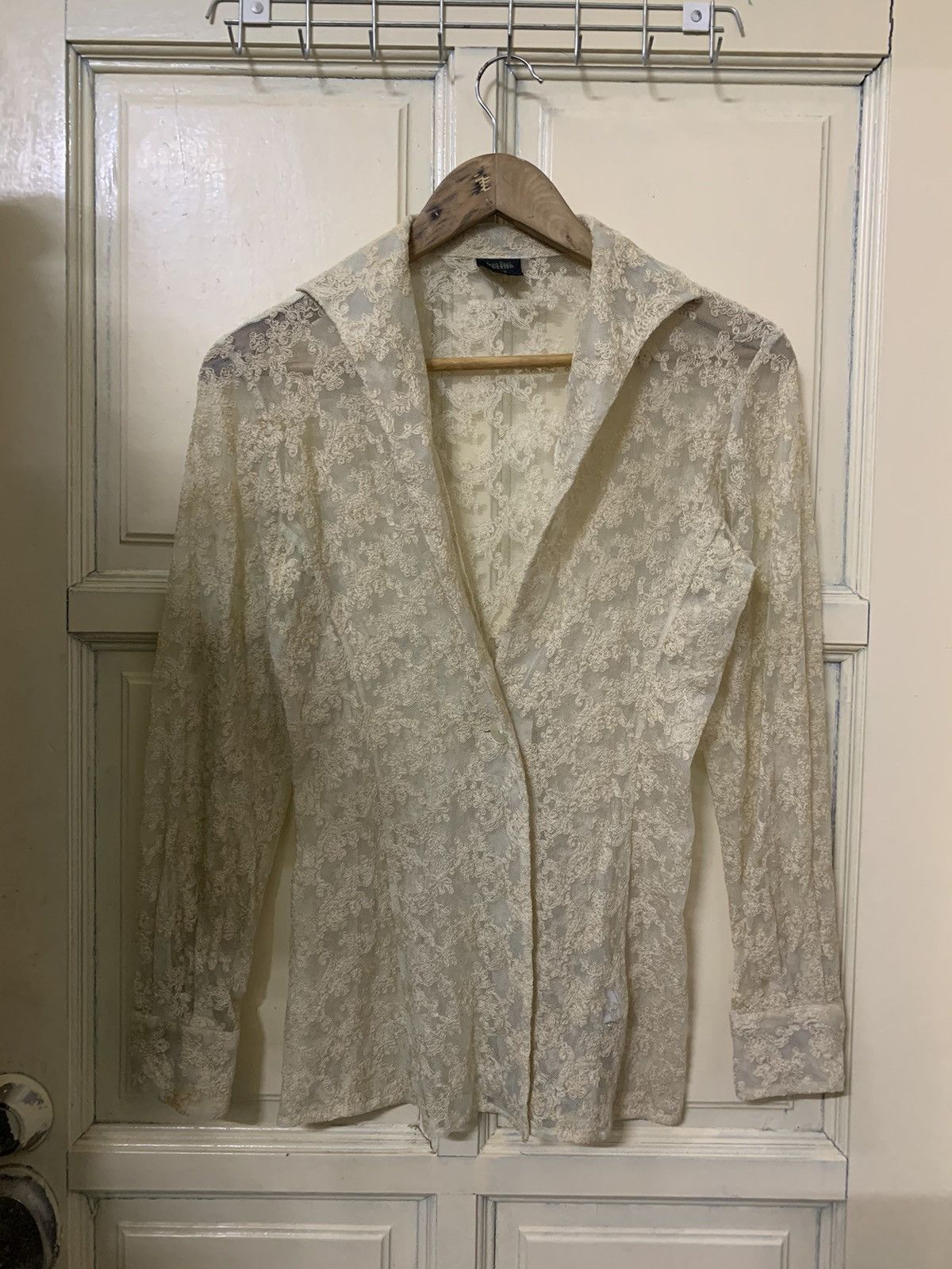 Jean Paul Gaultier 💥Final💥Vintage Jean Paul Gaultier Button Shirt Size S / US 4 / IT 40 - 1 Thumbnail