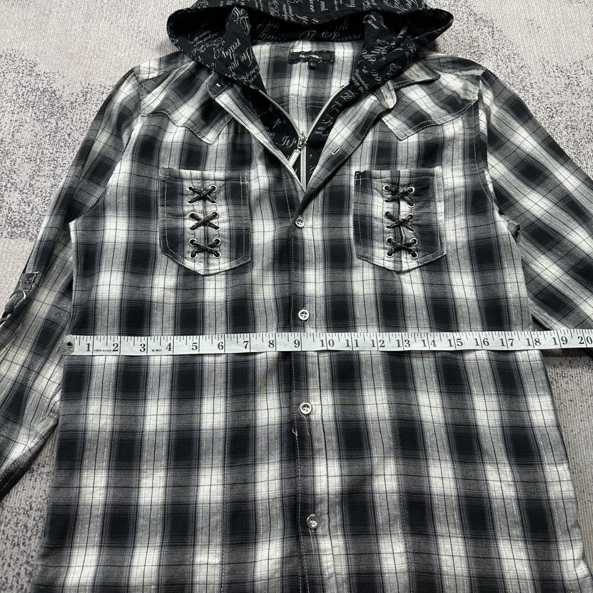 Japanese Brand 31040 Dhome hoodie shirt Size US M / EU 48-50 / 2 - 6 Thumbnail