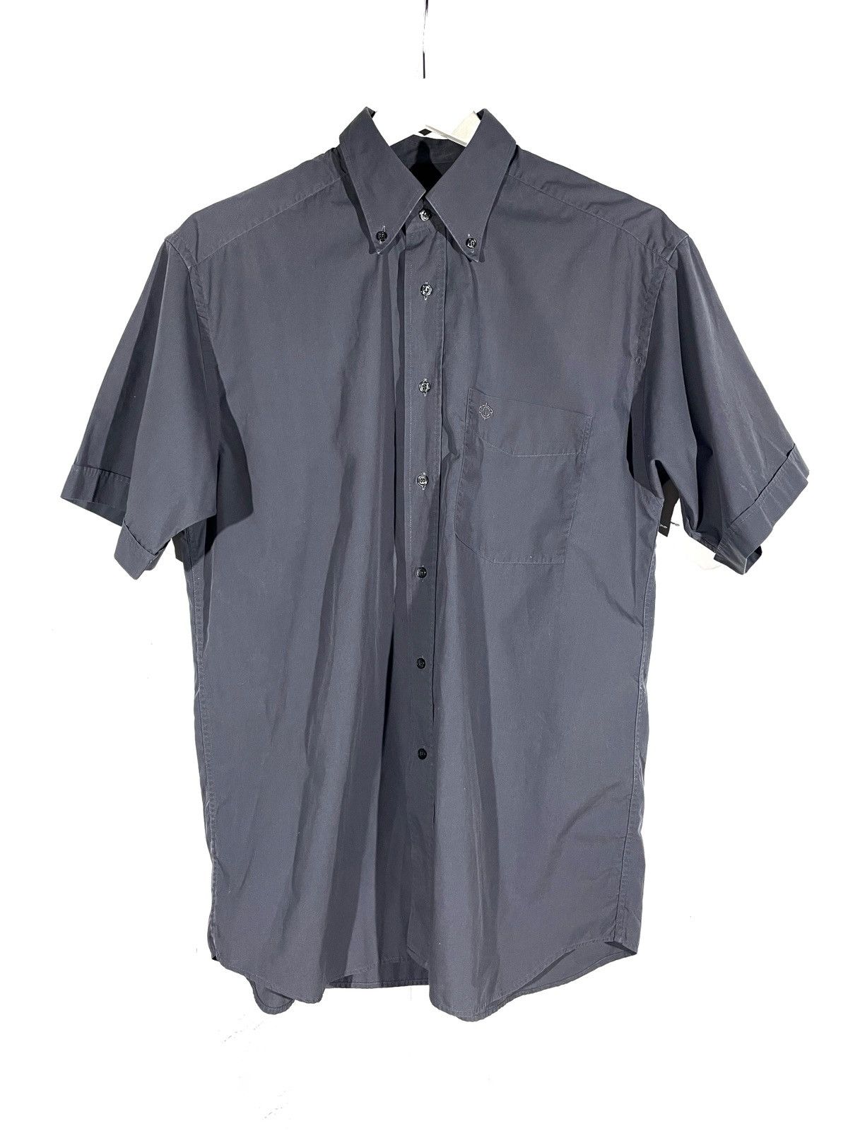 Christian Dior Vintage Short Sleeve Button Down Shirt Size M