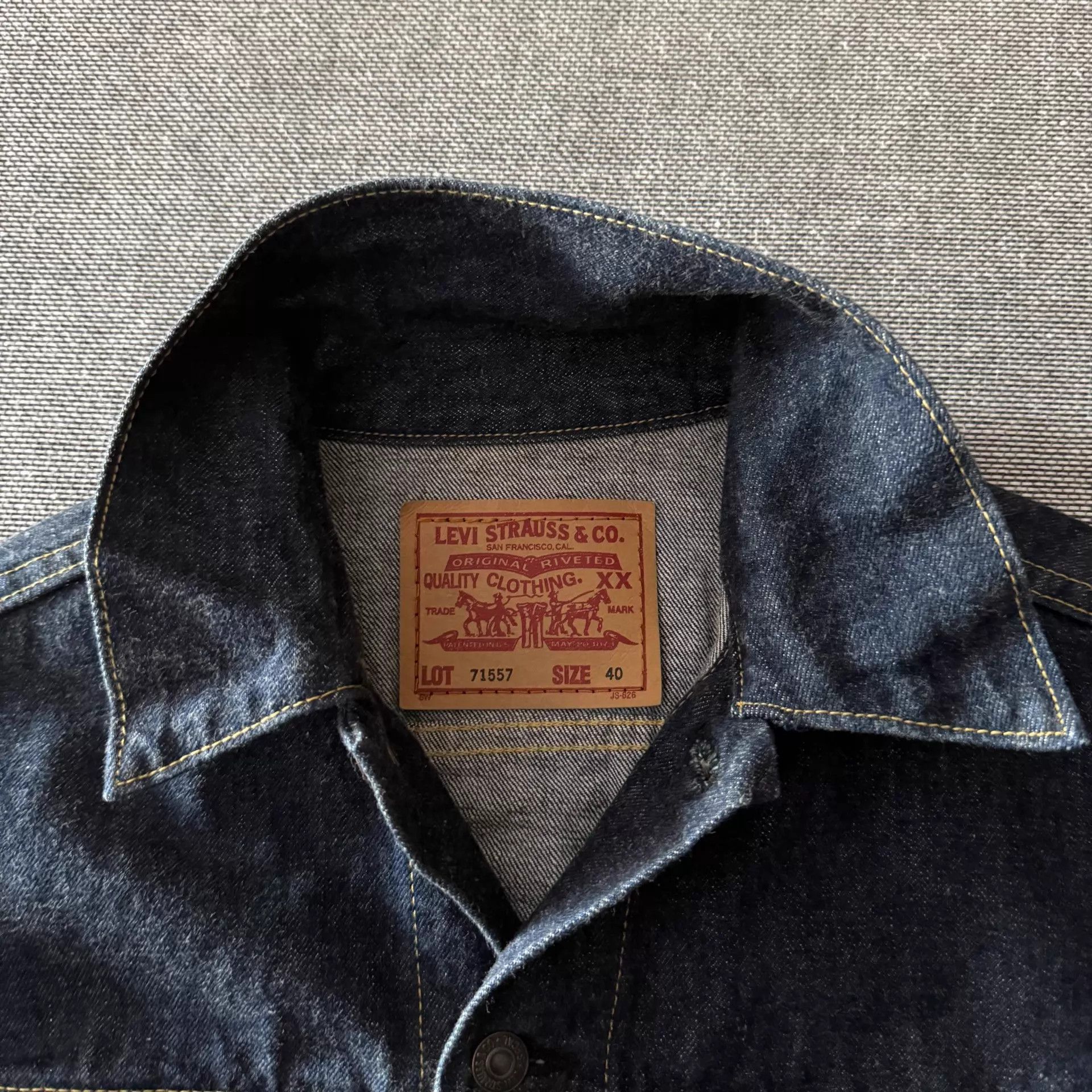 Levi's Levi's LVC 557 J09 Japanese Denim Jacket New Size US M / EU 48-50 / 2 - 3 Thumbnail