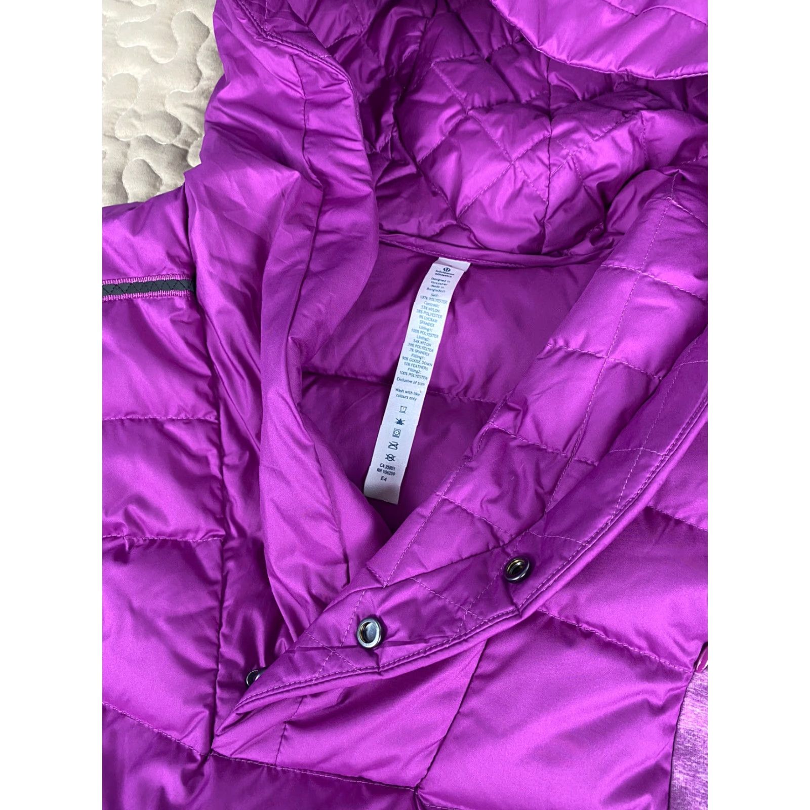 Lululemon **Lululemon Athletica XS Purple Pullover Hoodie Jacket For A Run** User: Lululemon Athletica XS Purple Pullover Hoodie Jacket For A Run Size XS / US 0-2 / IT 36-38 - 4 Thumbnail