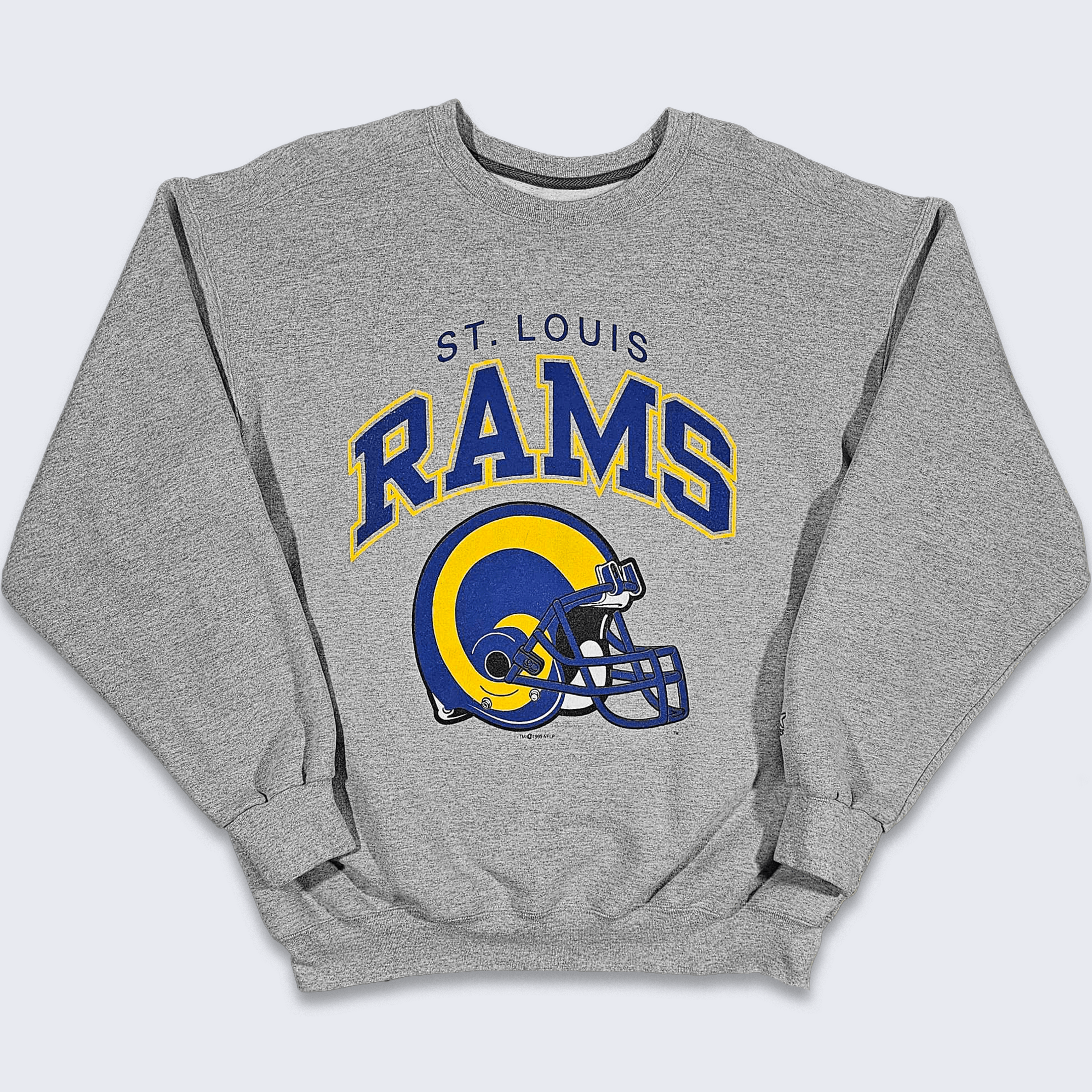 RARE Vintage 90s ST. Louis Rams by Logo Athletic Sweatshirt 