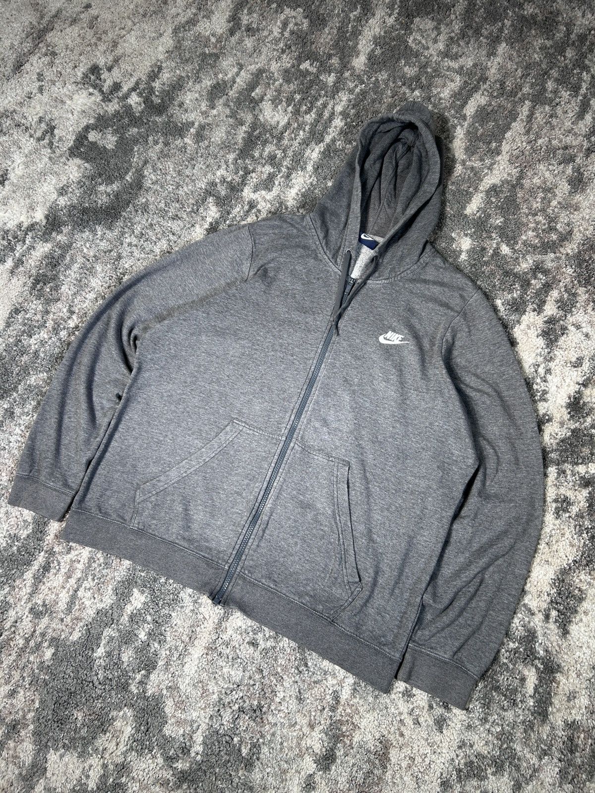 Nike × Vintage Nike Vintage hoodie 2000s track field Size US XL / EU 56 / 4 - 2 Thumbnail