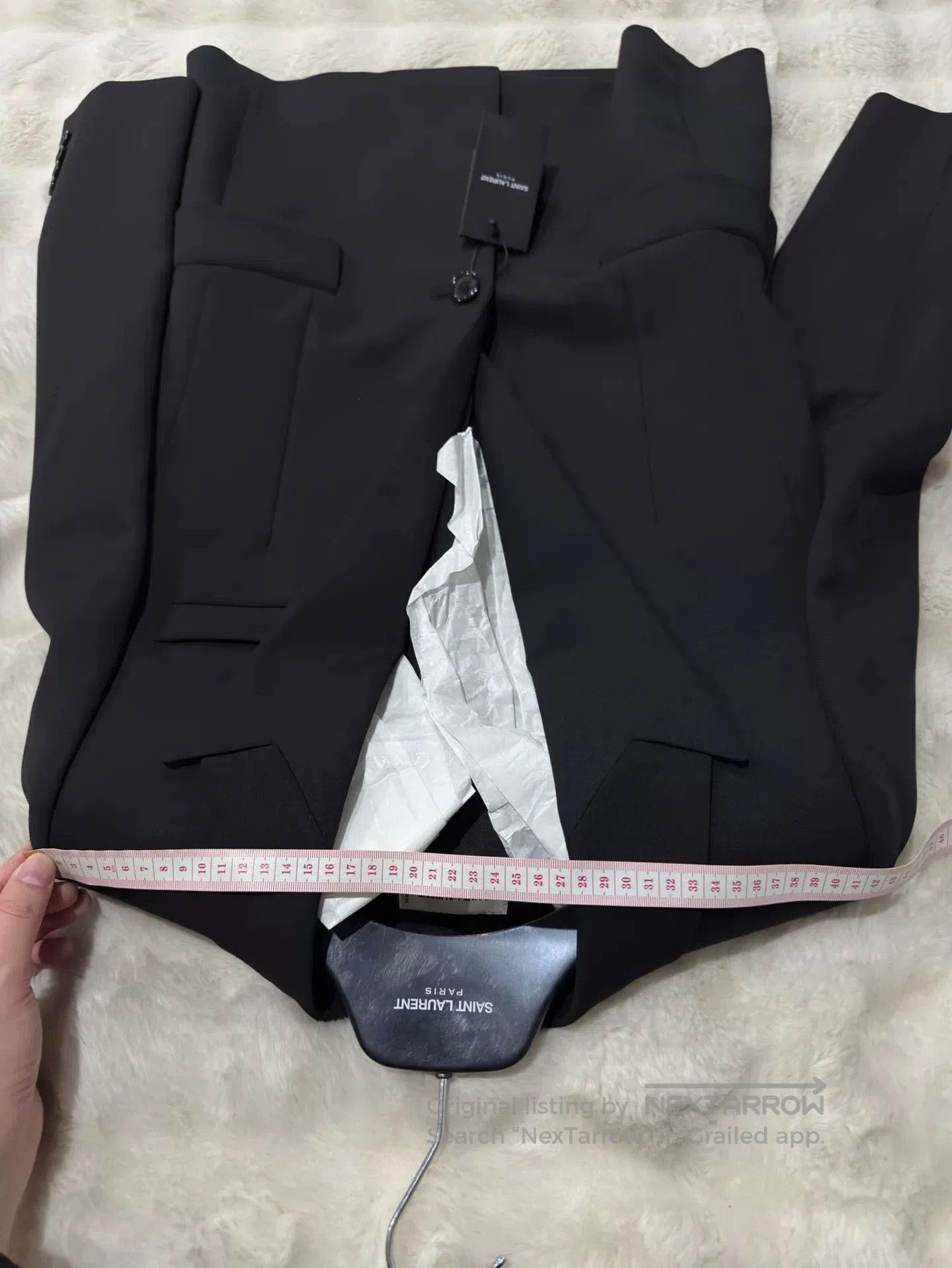 Saint Laurent Paris saint laurent women’s smoking jacket suit. Size US S / EU 44-46 / 1 - 7 Thumbnail