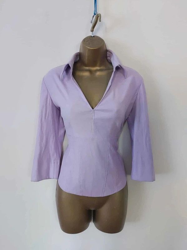 Vintage Vintage 3/4 sleeved top Size L / US 10 / IT 46 - 6 Thumbnail