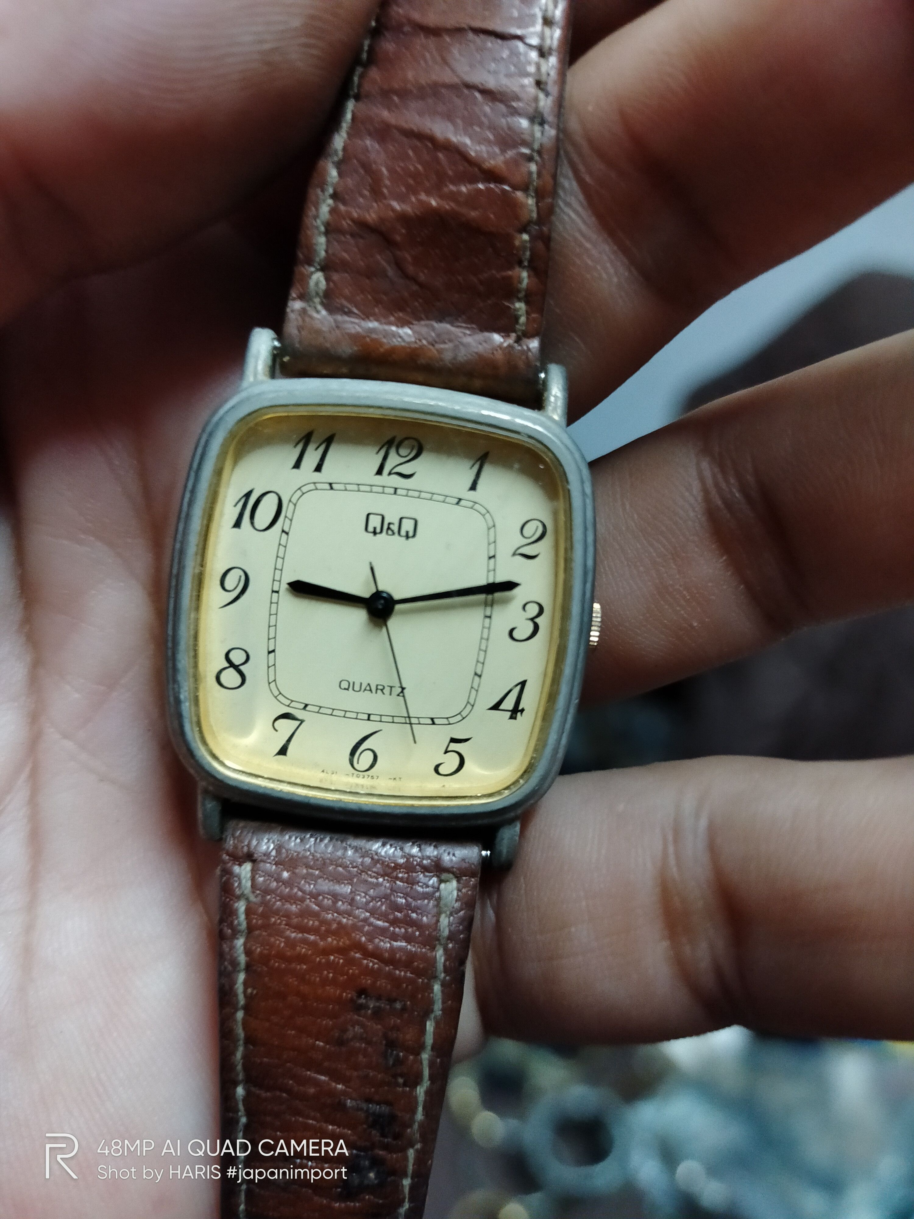 Japanese Brand Vintage Q&Q Quartz Watch by Japan Made (Retro Design) Size ONE SIZE - 7 Thumbnail