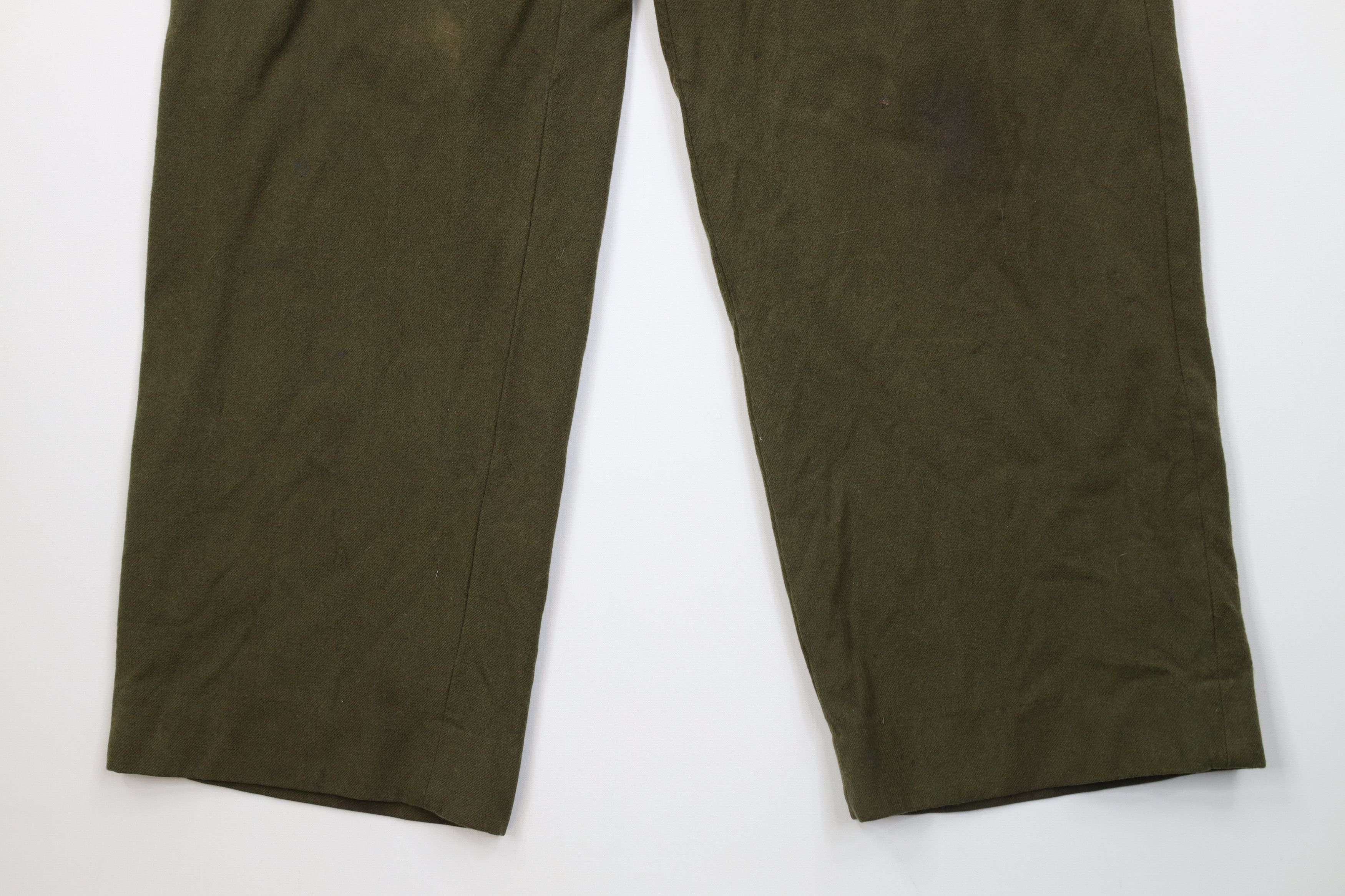 Vintage Vintage 50s Korean War USGI Wide Leg Field Trousers Pants Size US 32 / EU 48 - 4 Thumbnail