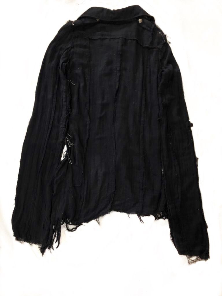 Japanese Brand Hell Cat Punk Muslin Jacket Size XS / US 0-2 / IT 36-38 - 2 Thumbnail