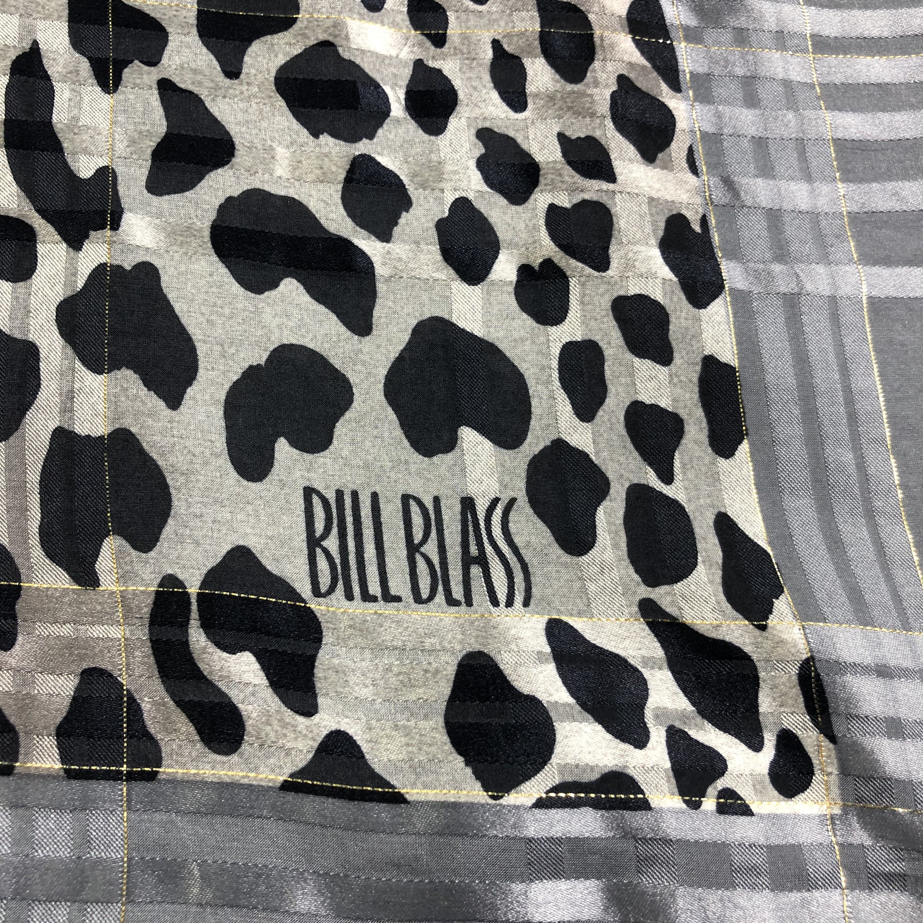 Bill Blass Bill Blass Silk Scarf M837 Size ONE SIZE - 3 Thumbnail