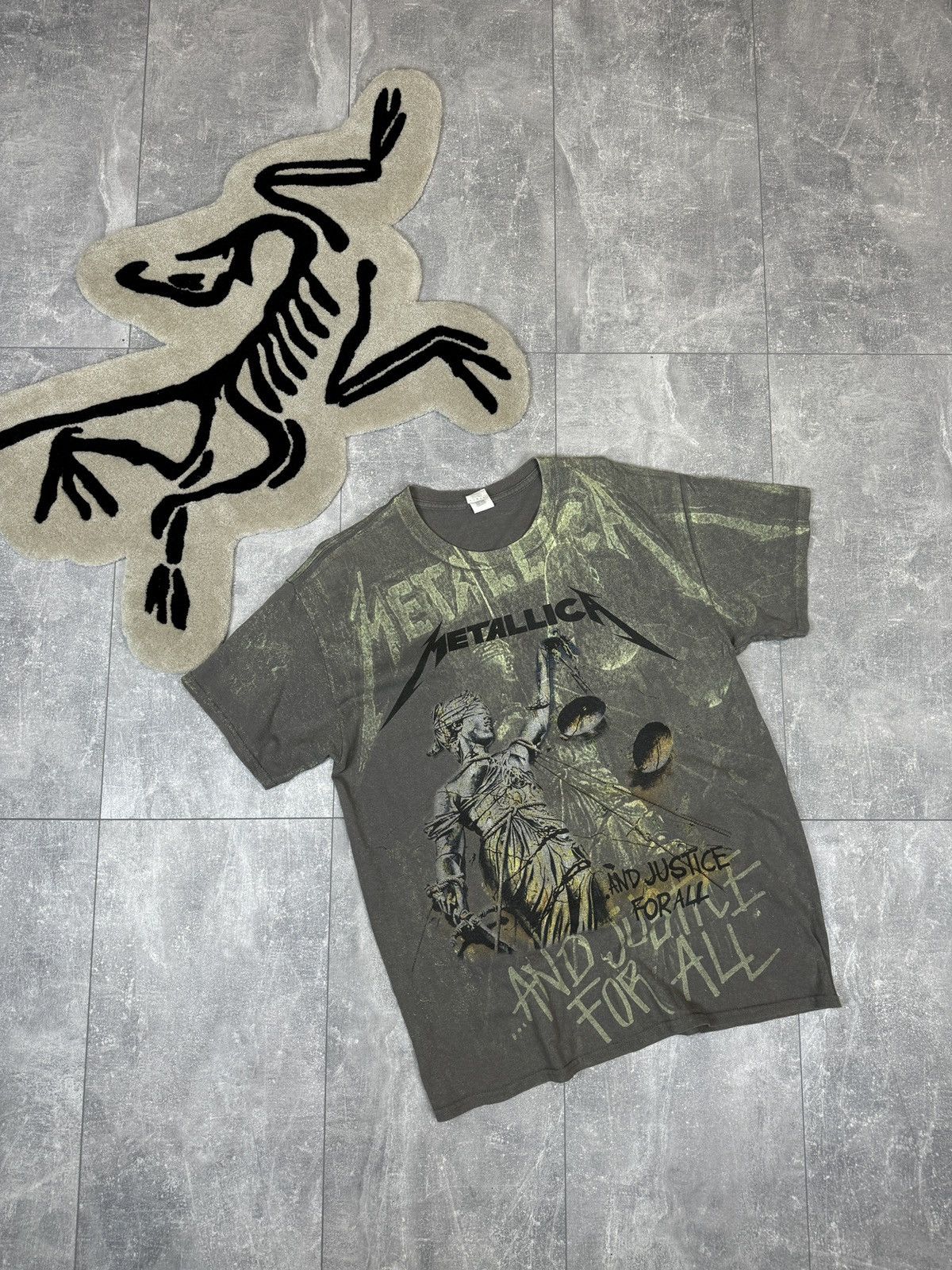 Band Tees Mens Vintage Metallica T-shirt Justice Neon all rock band Size US L / EU 52-54 / 3 - 1 Thumbnail