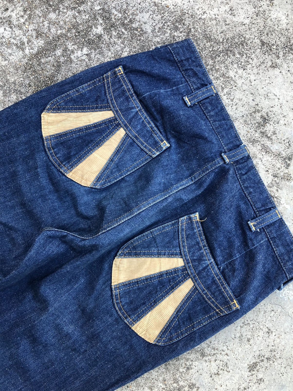 Other FLARED DAKOTA JAPAN BLUE JEANS Size US 30 / EU 46 - 5 Thumbnail