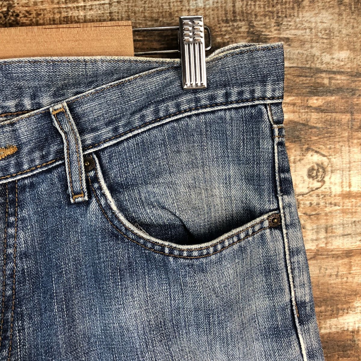 Edwin DL Edwin Japan vintage Blue Denim Pants #C186 Size US 33 - 8 Thumbnail