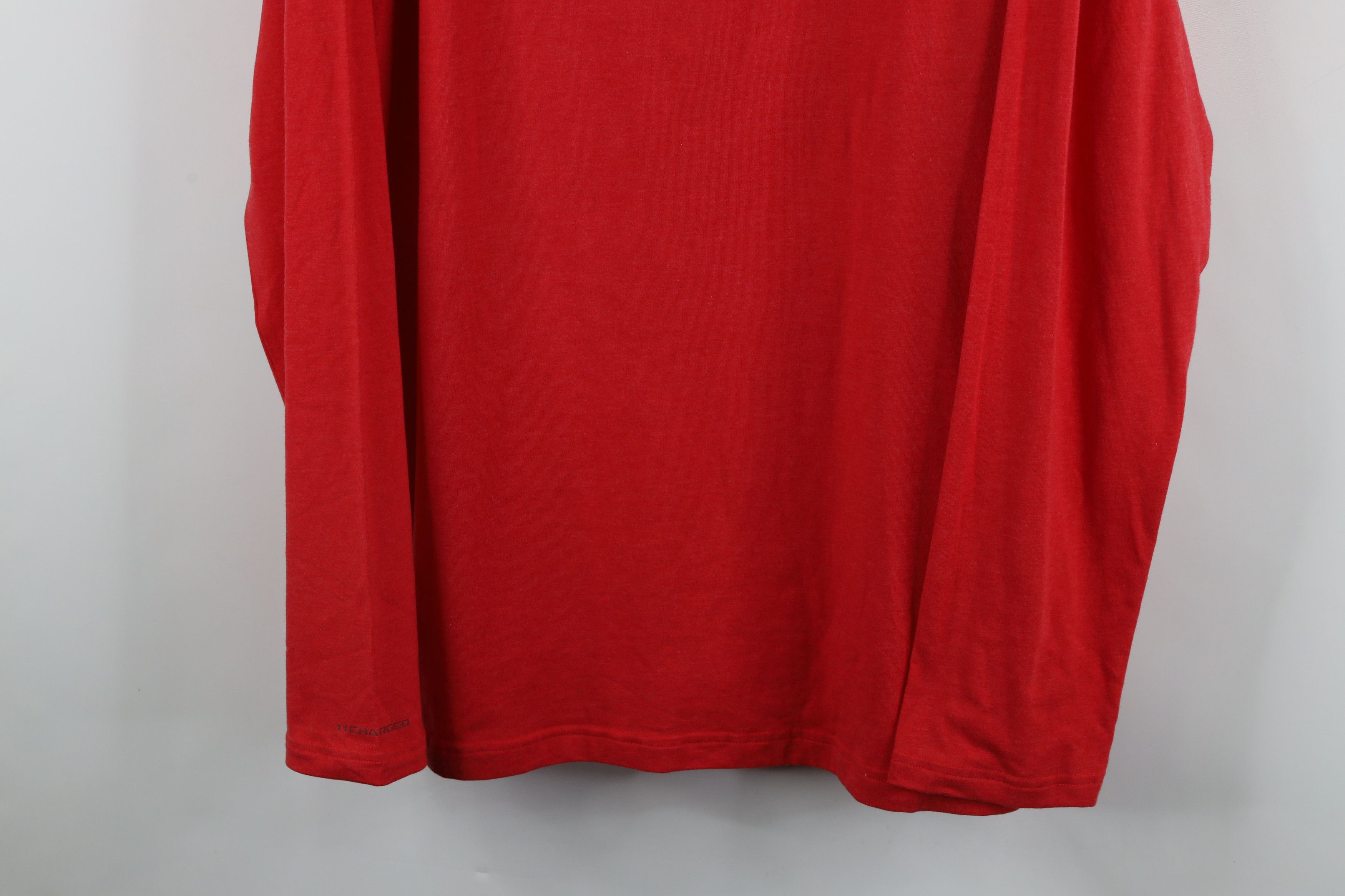 Under Armour × Vintage Under Armour Deer Antler Hunting Long Sleeve T-Shirt Red Size US XL / EU 56 / 4 - 3 Thumbnail