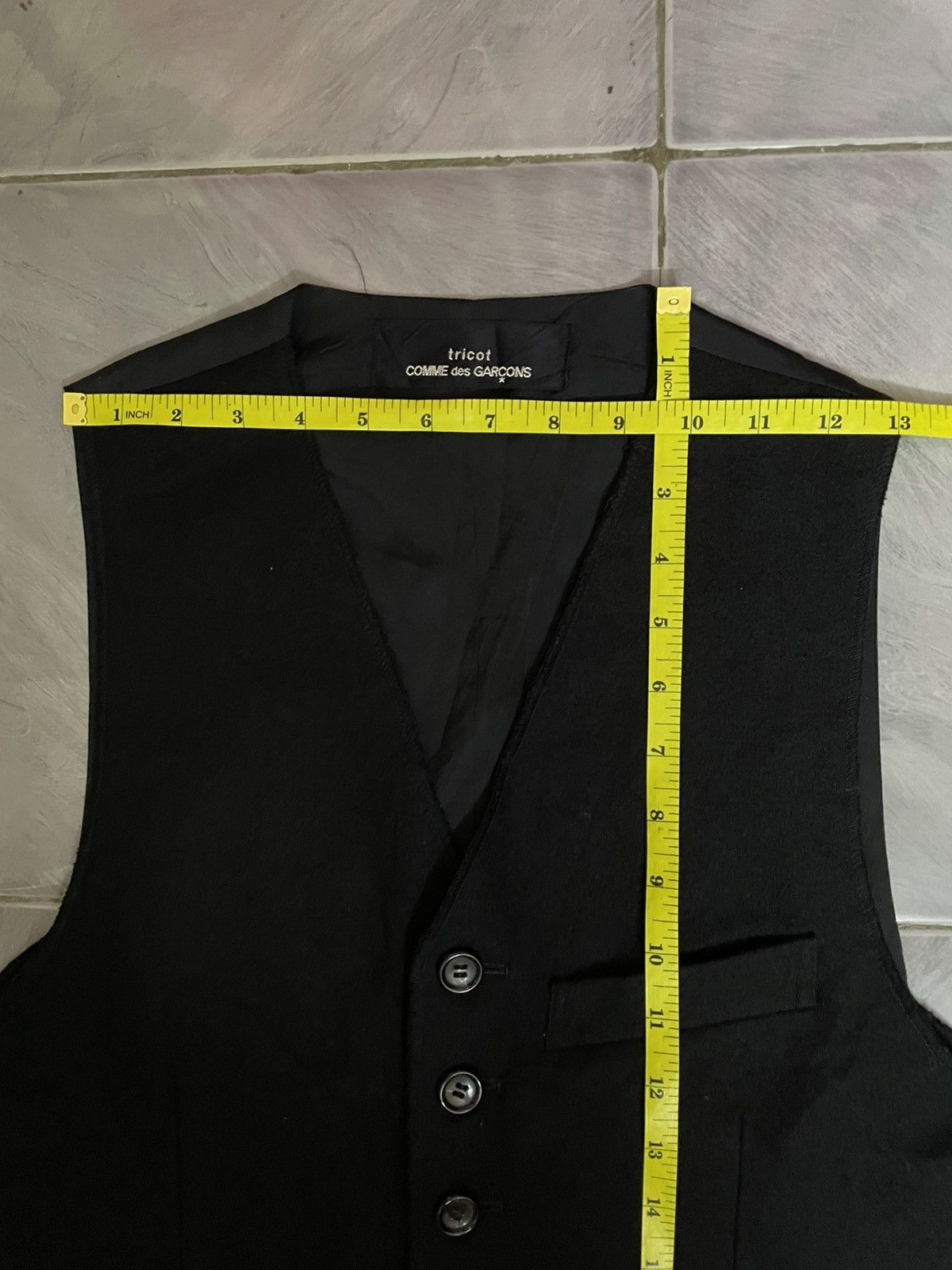 Comme des Garcons Comme Des Garçons Wool Tricot AD1992 Vest Size US M / EU 48-50 / 2 - 16 Thumbnail