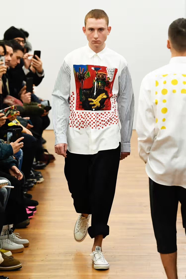 FW18 Comme Des Garcons Shirt x Jean-Michel Basquiat shirt