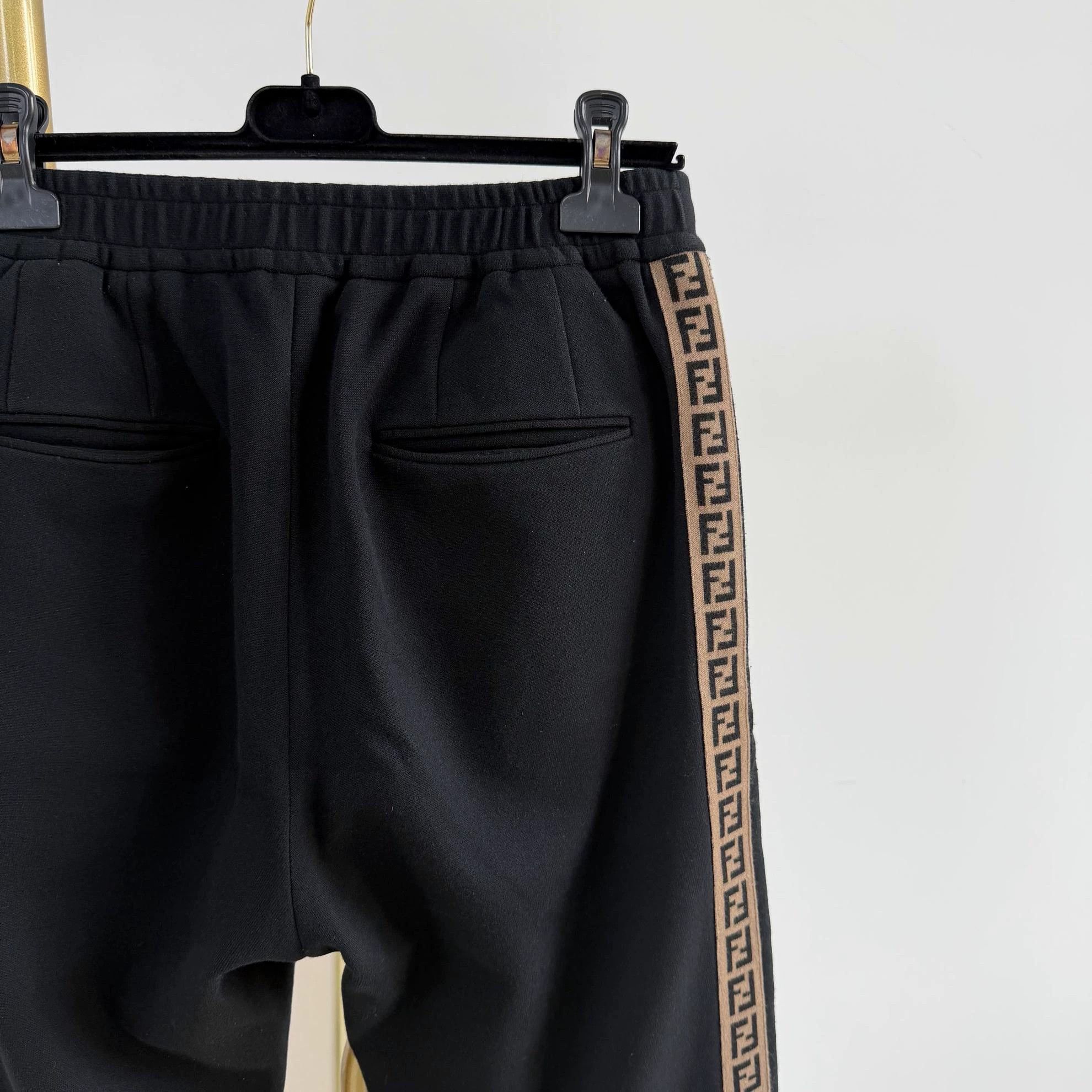 Fendi Fendi Black Casual Pants 48 6754 Size US 32 / EU 48 - 3 Thumbnail
