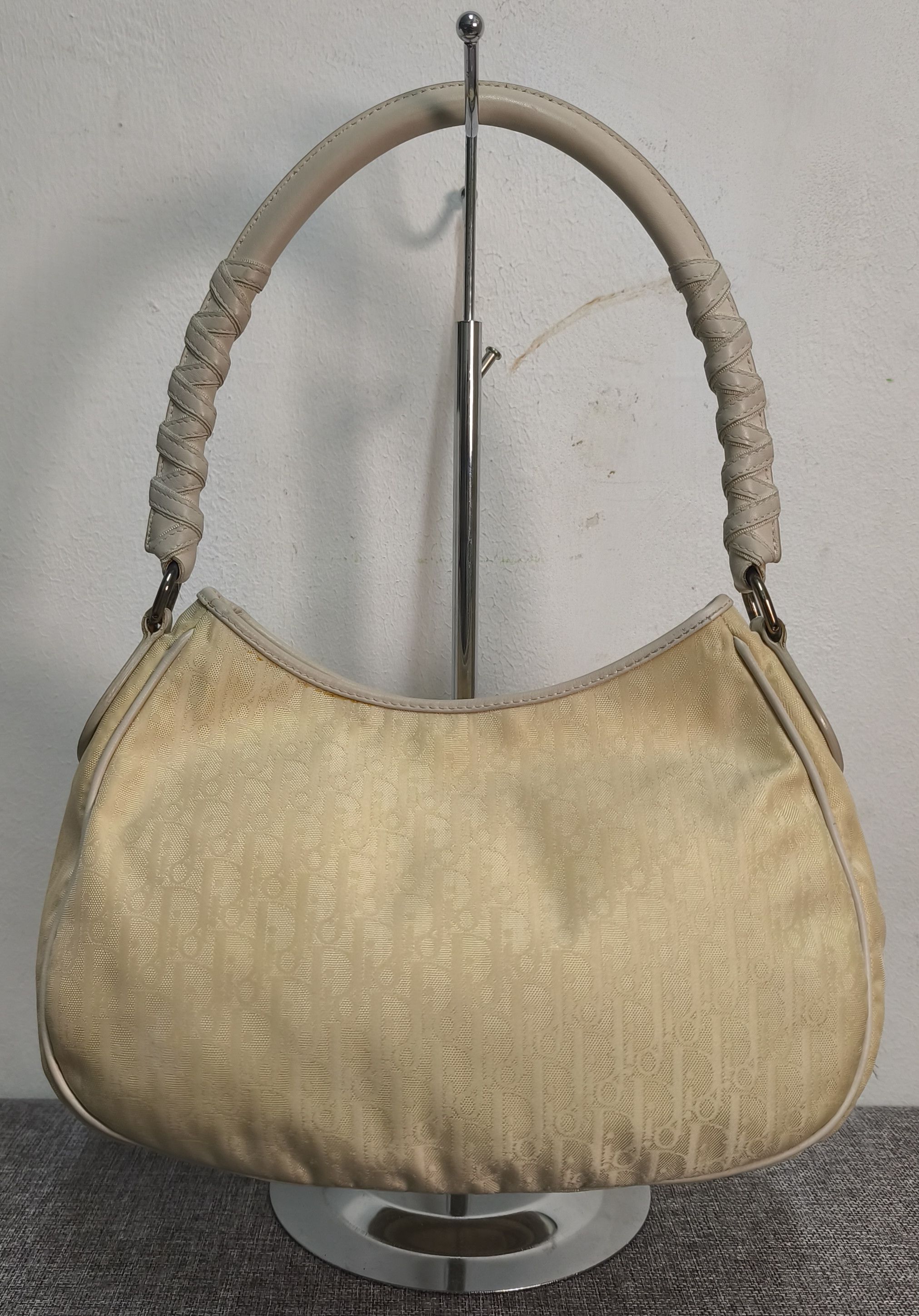 Dior Christian Dior 2007 Shoulder Bag Cream- John Galliano Size ONE SIZE - 2 Thumbnail