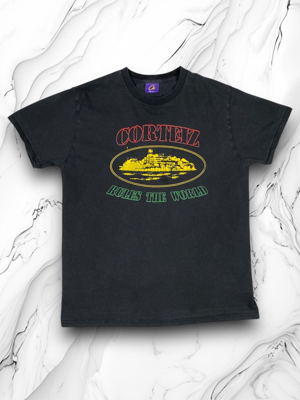 Corteiz × Designer Corteiz Rules The World T Shirt | Grailed
