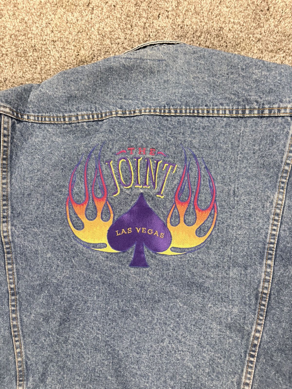 Hard Rock Cafe Vintage Hard Rock Cafe denim jacket Size US M / EU 48-50 / 2 - 4 Thumbnail