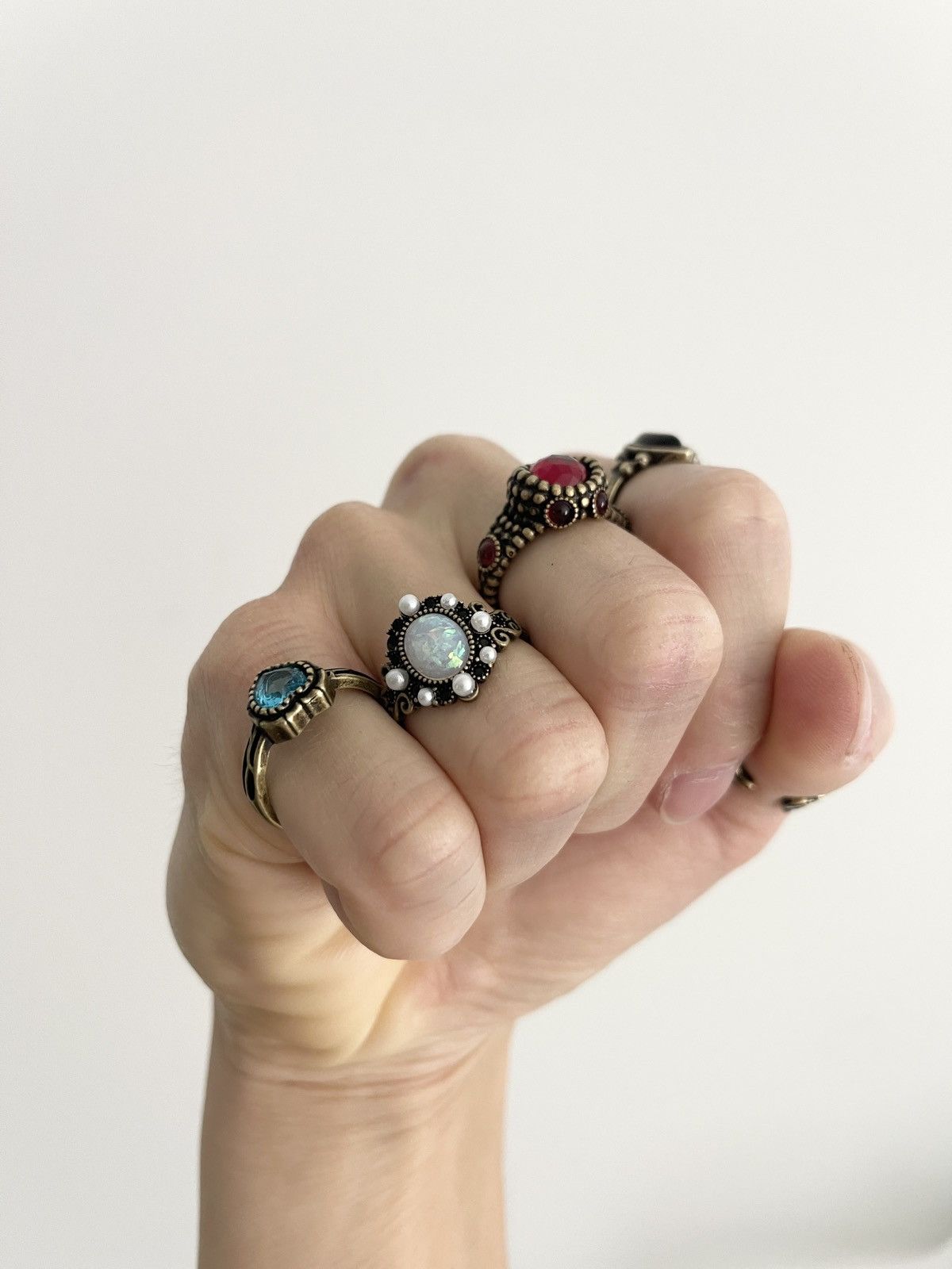 Japanese Brand × Vintage STEAL! Japan Nostalgia Ring Size ONE SIZE - 6 Thumbnail